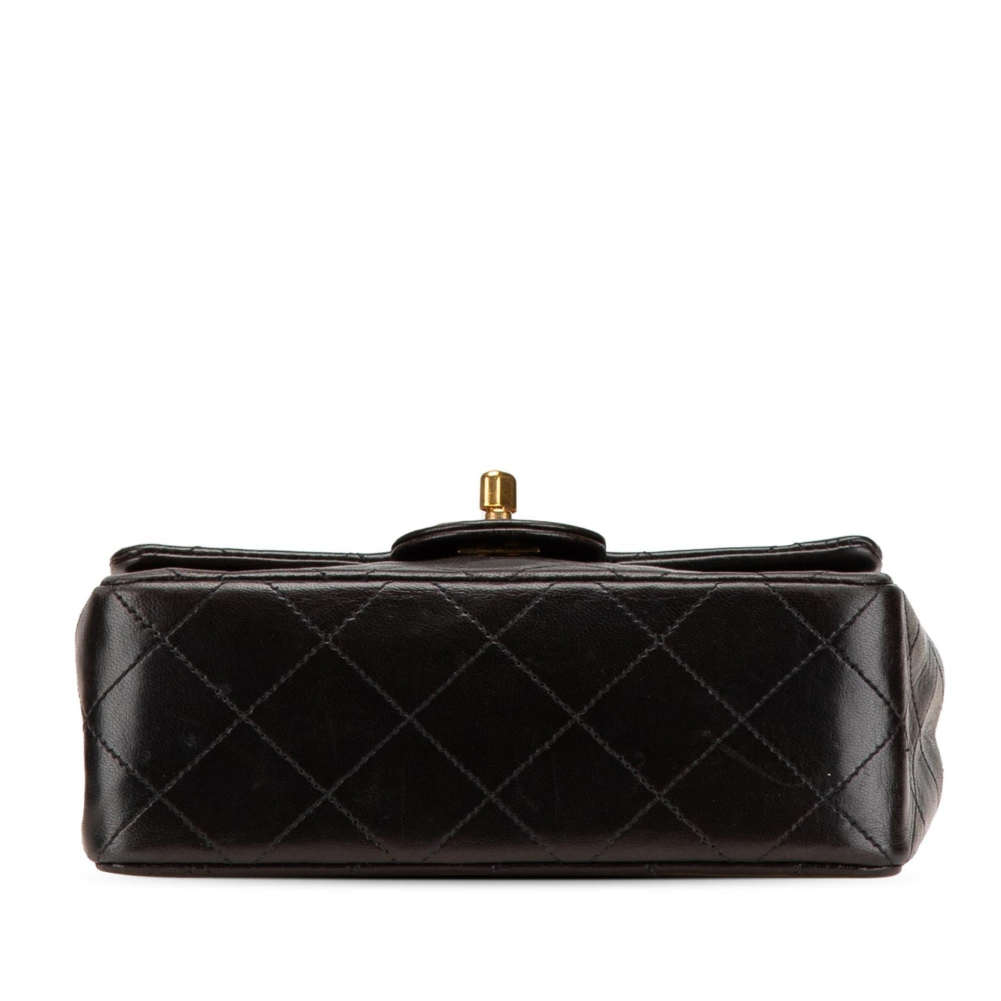 Chanel Square Classic Lambskin Single Flap Mini Bag Flap 15