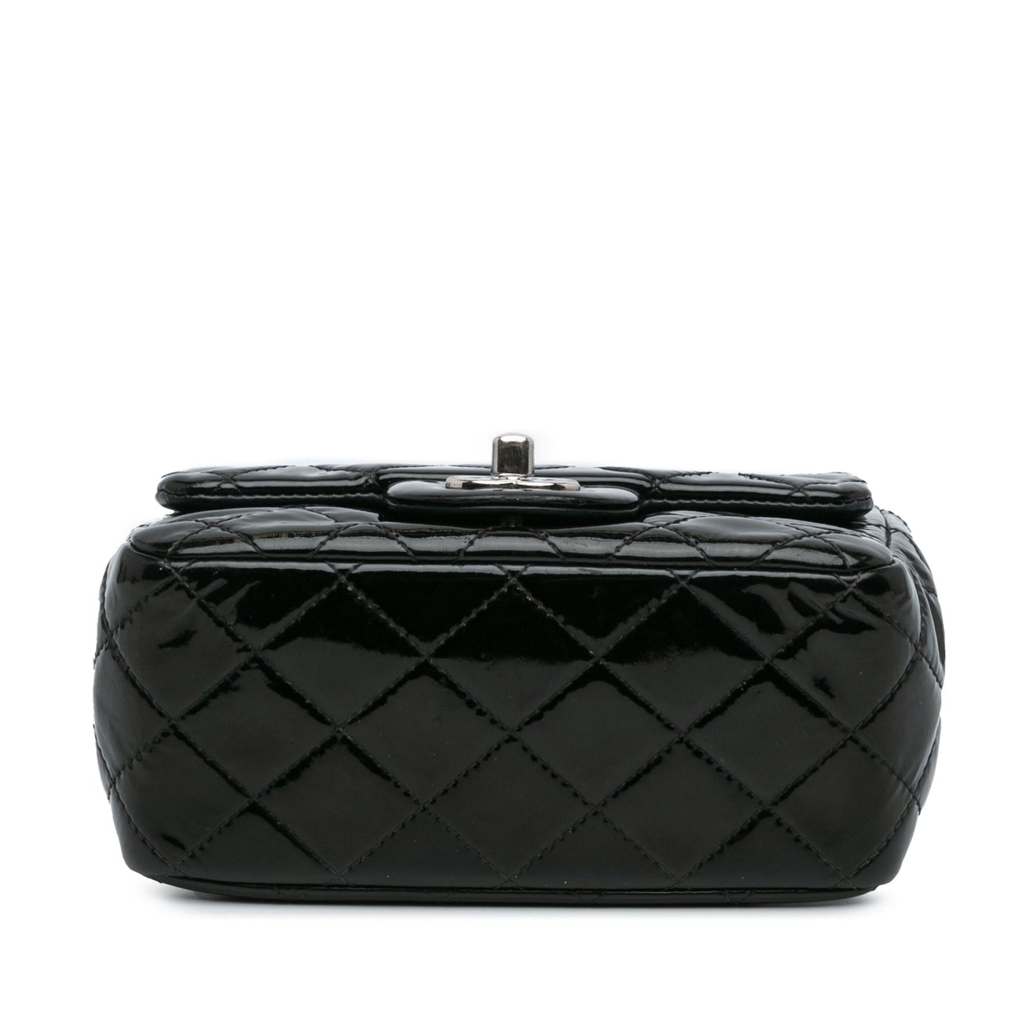 Chanel Square Classic Patent Single Flap Mini Bag Flap 14