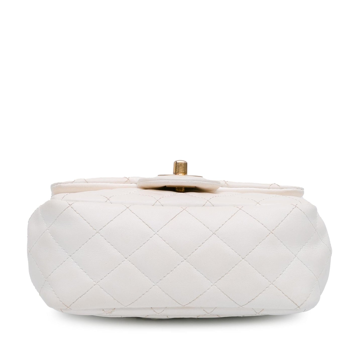 Chanel Square Lambskin Romance Single Flap Mini Bag