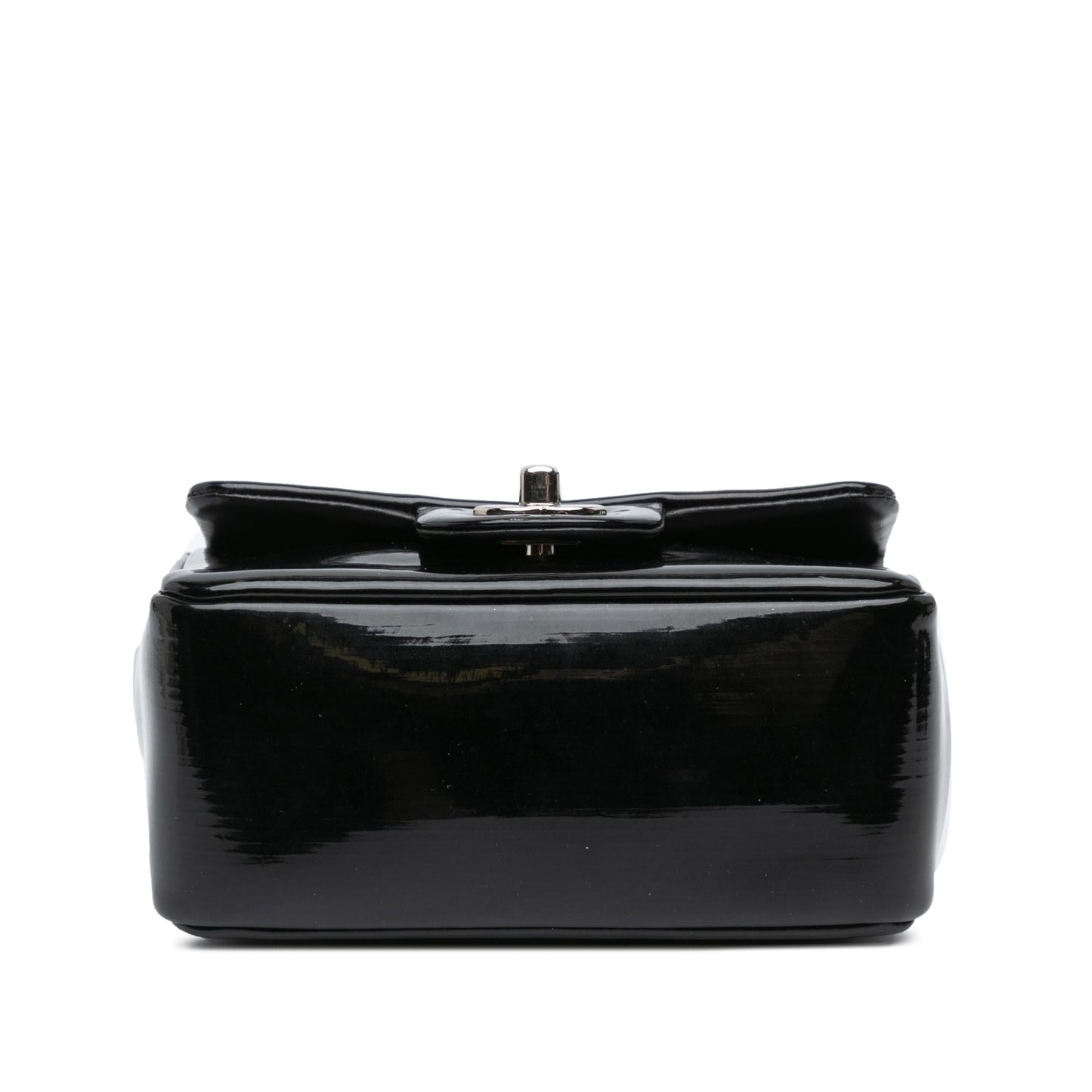 Chanel Square Patent Single Flap Mini Bag