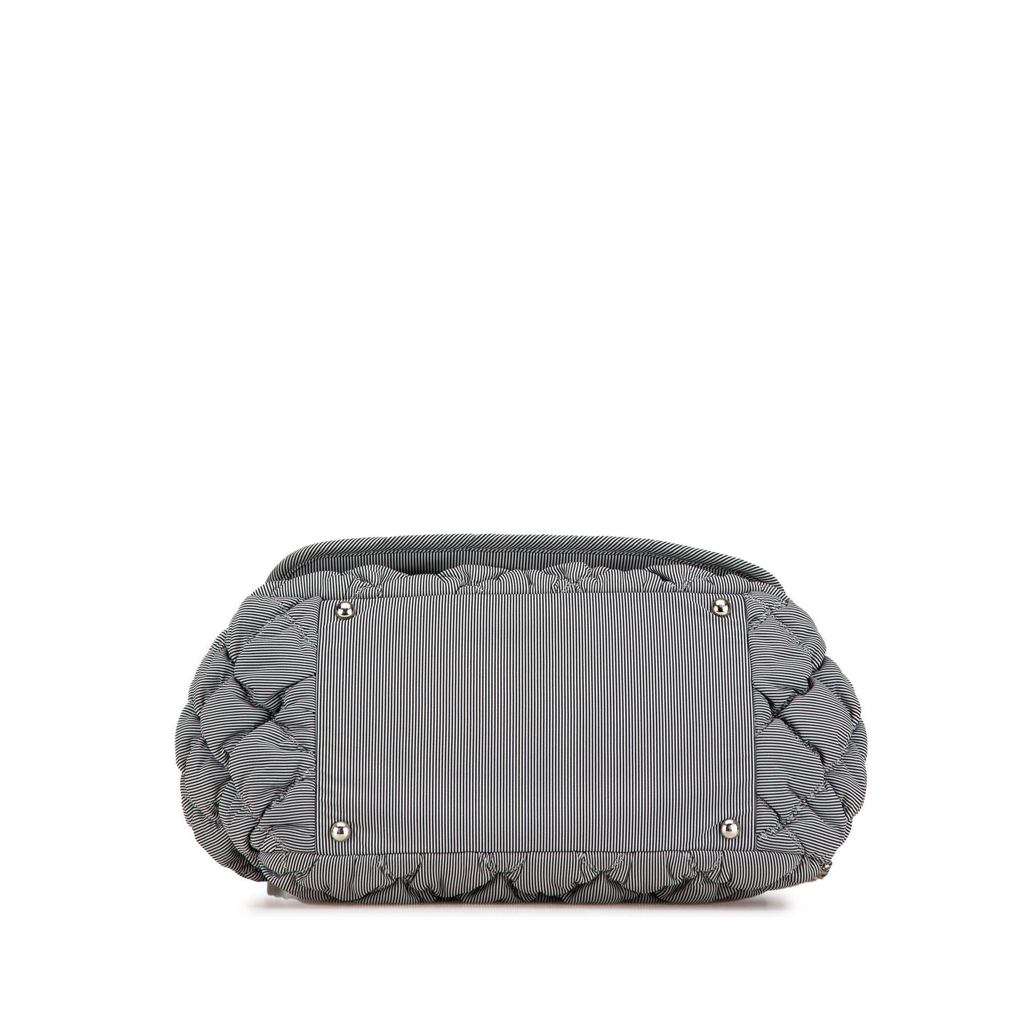 Chanel Nylon Quilted Bubble Accordion Flap SHG-cwY1i5 Handbag