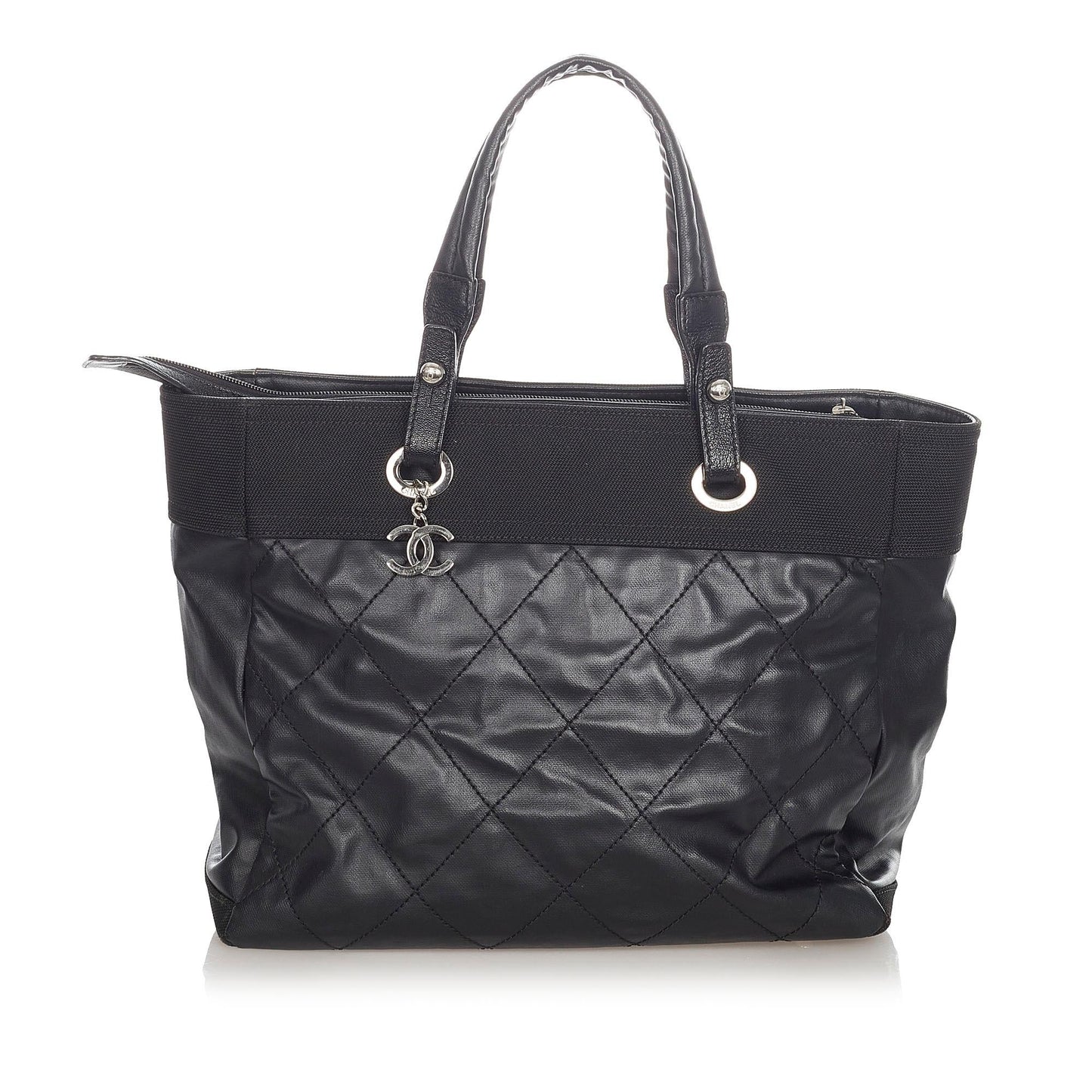 Chanel Paris Biarritz Tote Bag (SHG-23287) Denim Mini Jewelry