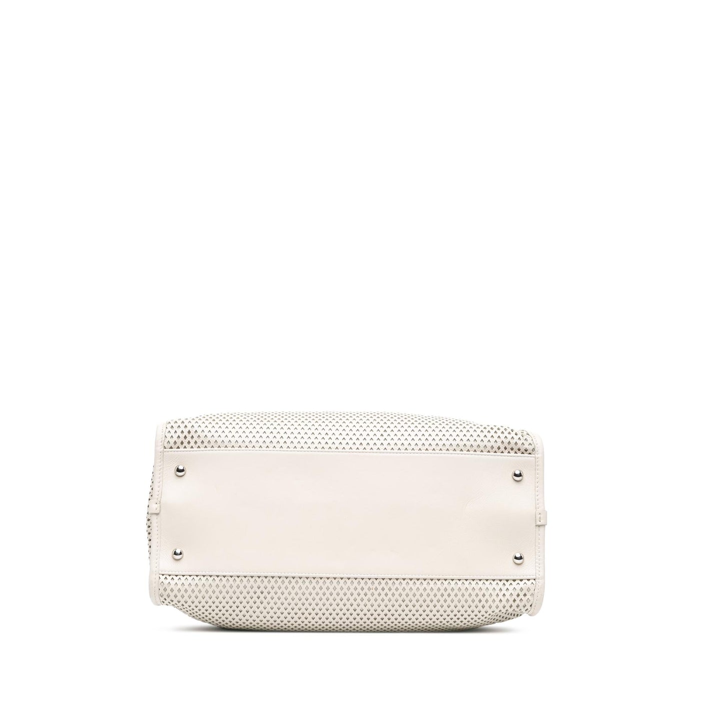 Chanel Perforated Calfskin Up Air Satchel Bag