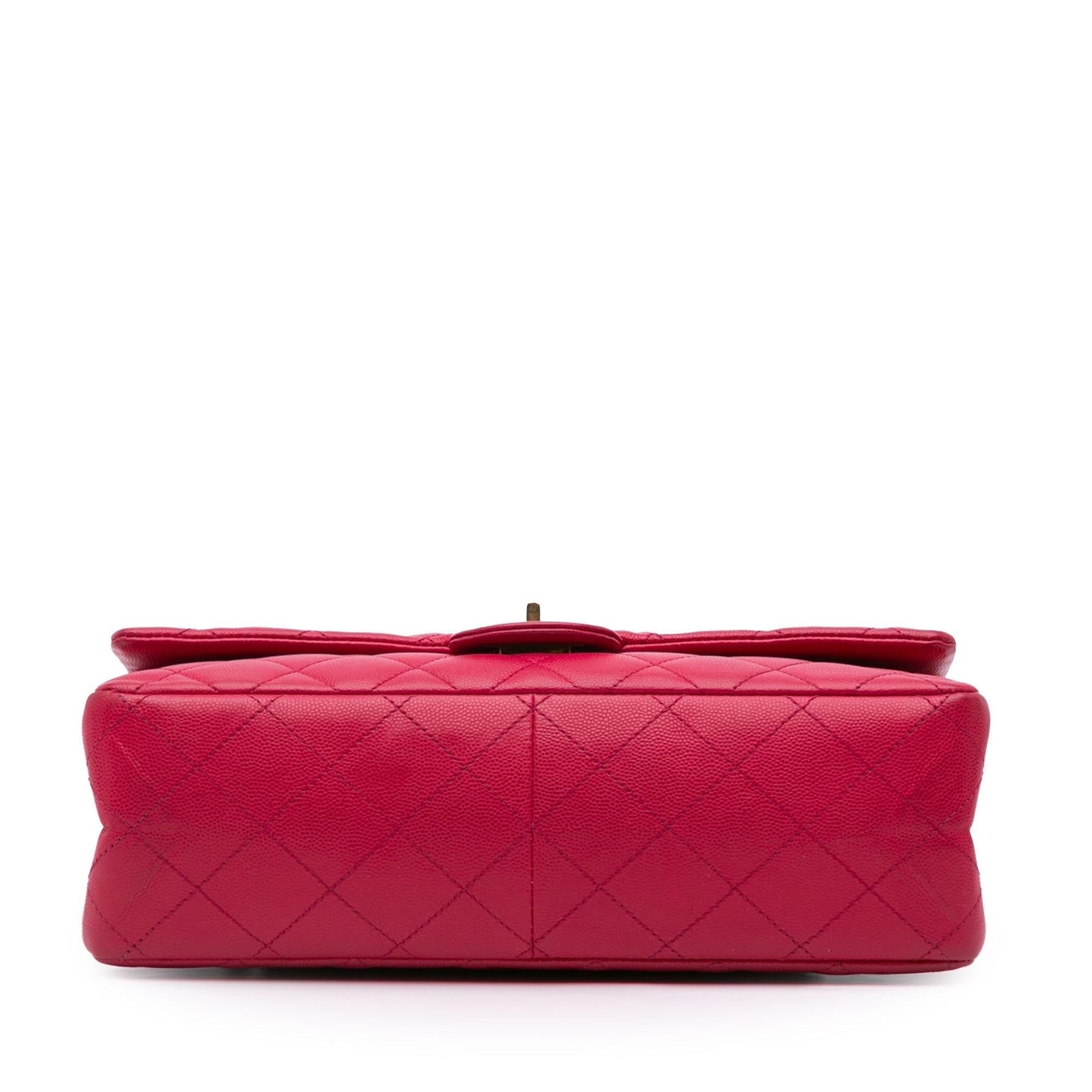 Chanel Reissue 2.55 Quilted Caviar Double Flap Handbag Flap 227