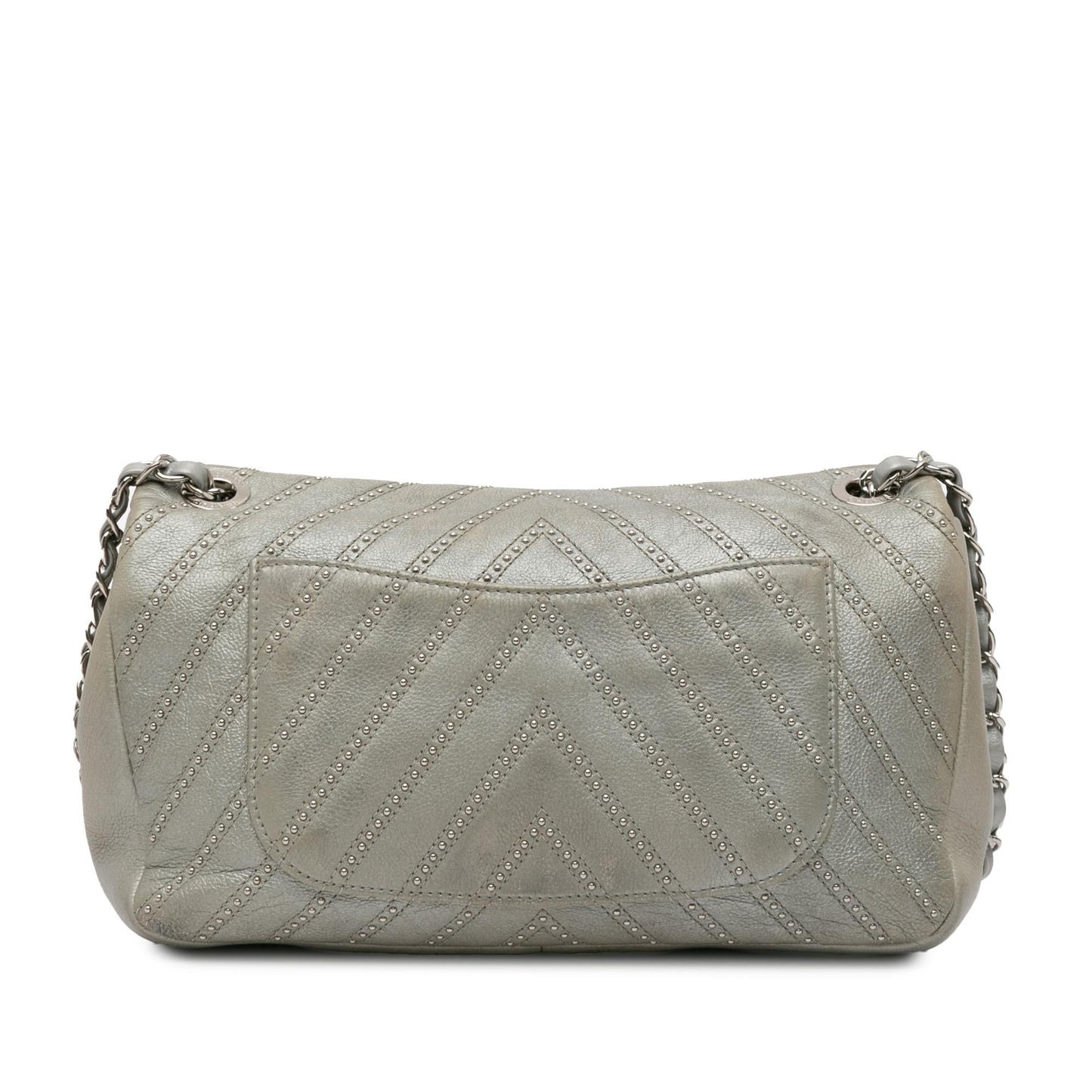 Chanel Chevron Calfskin Stud Wars Flap SHG-l15TVk Small Handbag