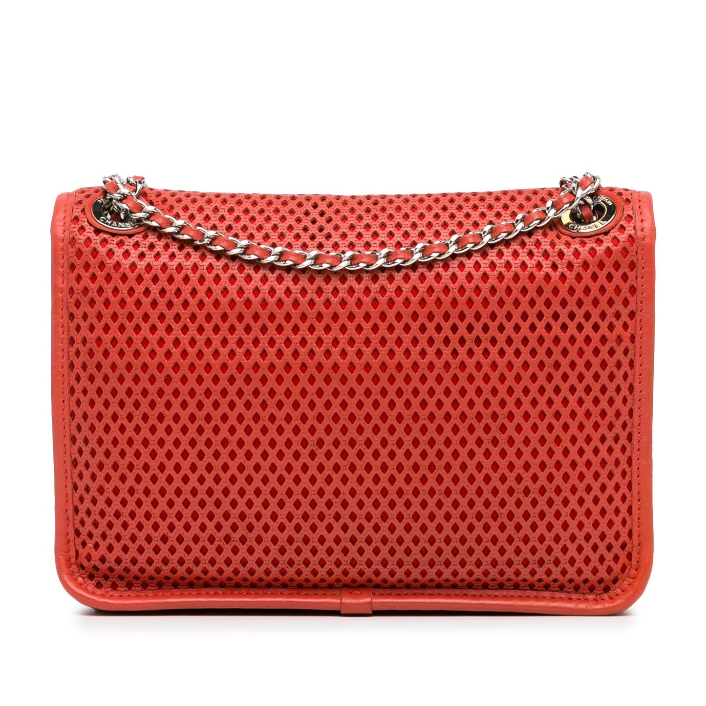 Chanel Perforated Calfskin Up Air Flap SHG-iEf845 Small Handbag