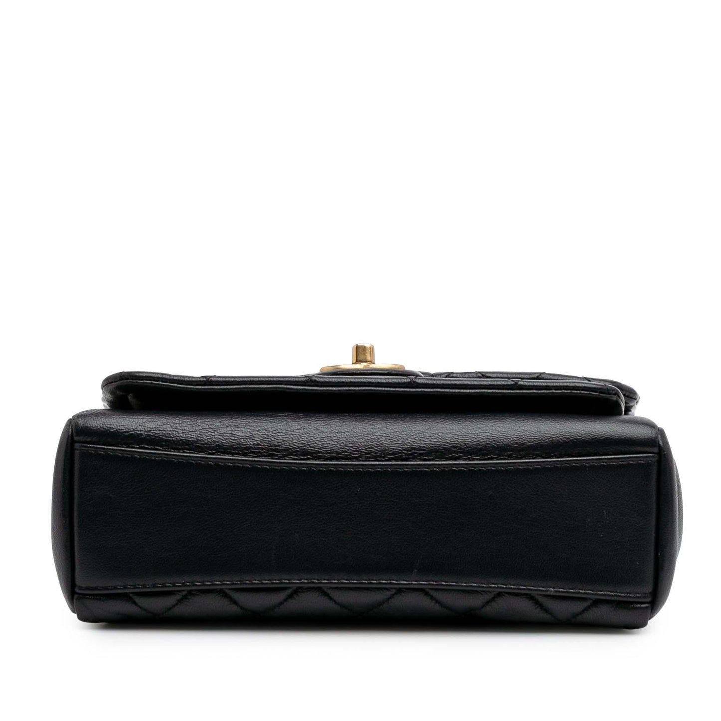 Chanel Quilted Lambskin Link Flap Small Handbag Flap 1