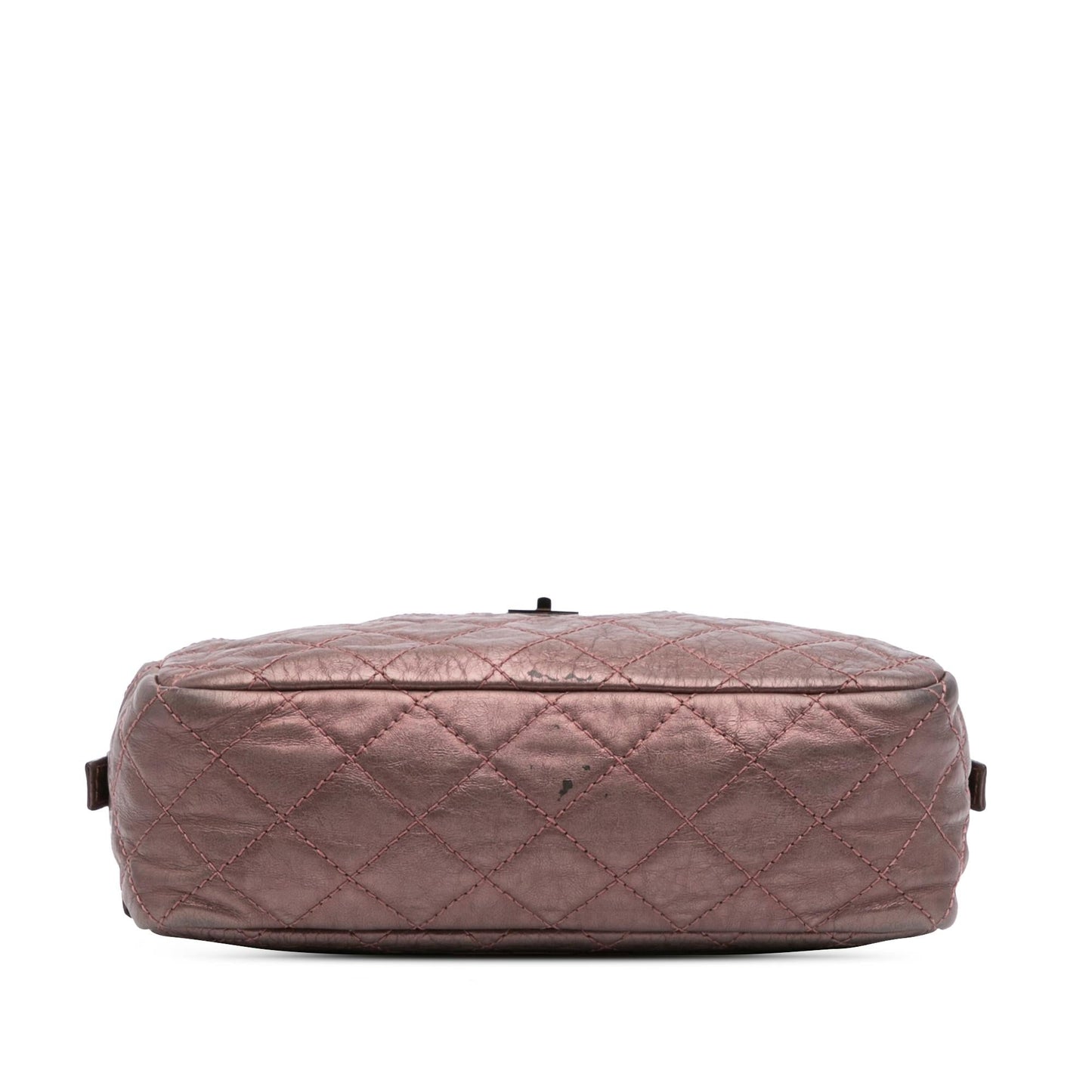Chanel Reissue 2.55 Quilted Aged Calfskin Camera Small Crossbody Bag