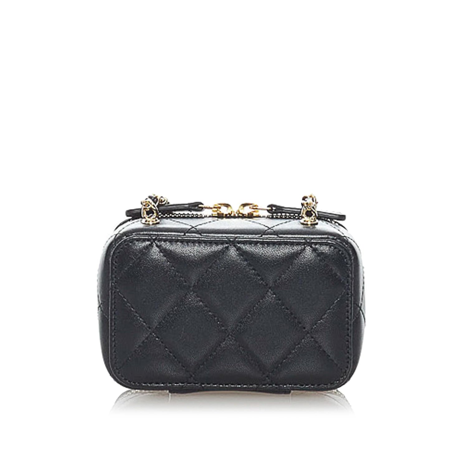 Chanel Square Classic Quilted Lambskin Flap SHG-DhK2mq Handbag