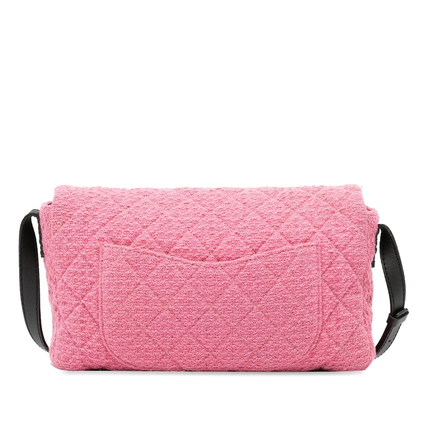 Chanel Tweed Mademoiselle SHG-PQp9XU Lock Crossbody Bag
