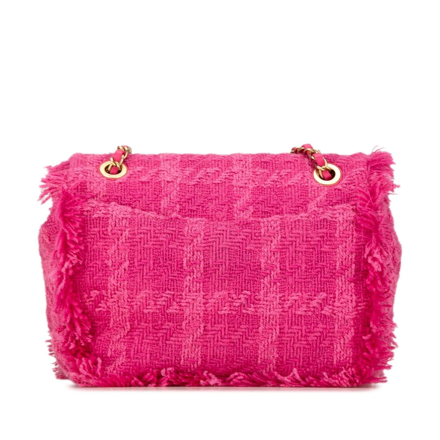 Chanel Wool Tweed Giant Logo Flap SHG-cgNjh5 Handbag