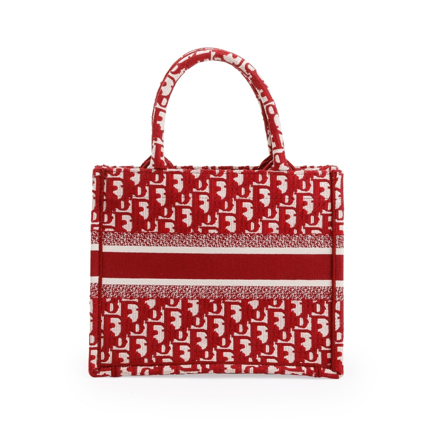 Dior Christian Oblique Book Tote Handbag Small Tote Bag