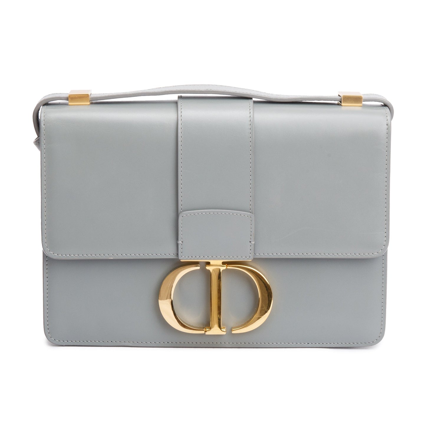 Dior Christian Grey Box Montaigne Bag Leather Travel Bag