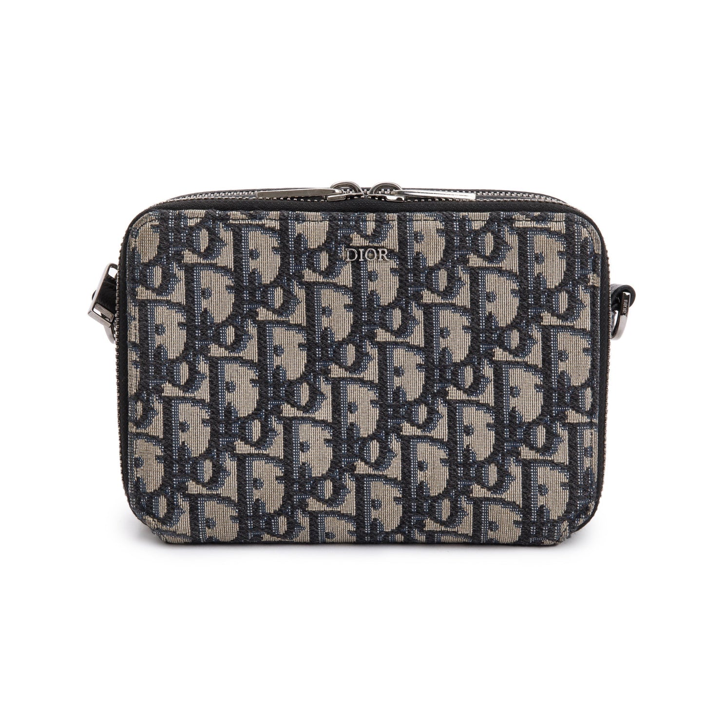 Dior Christian Men Oblique Crossbody Pouch Handbag Crossbody Bag