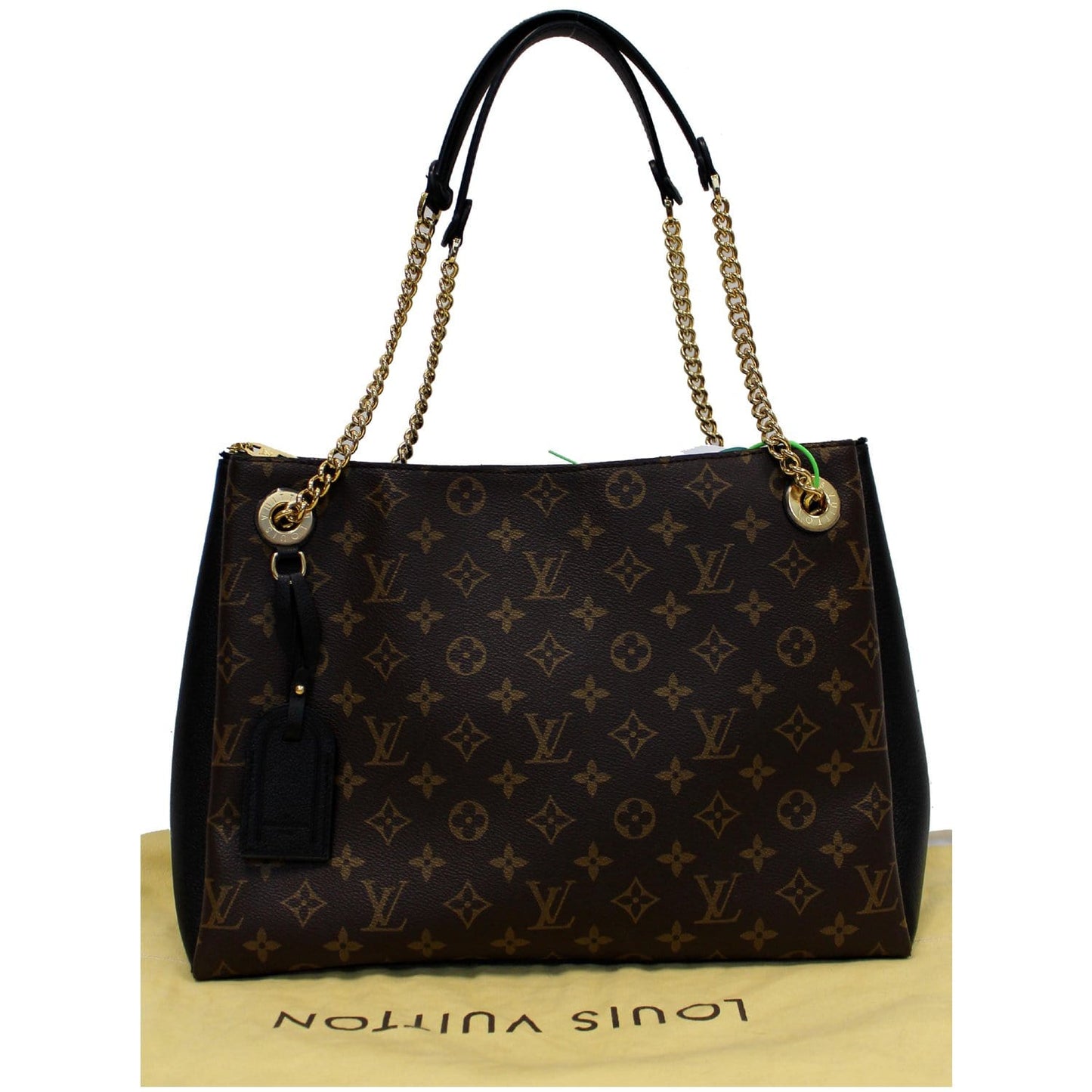 Louis Surene Mm Shoulder Bag Canvas Monogram Brown 1