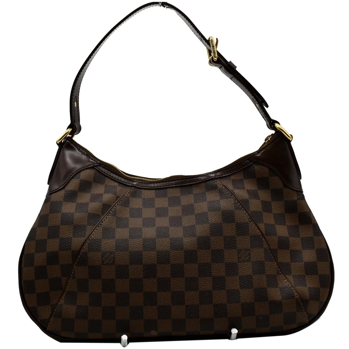 Louis Thames Gm Damier Ebene Shoulder Bag Brown