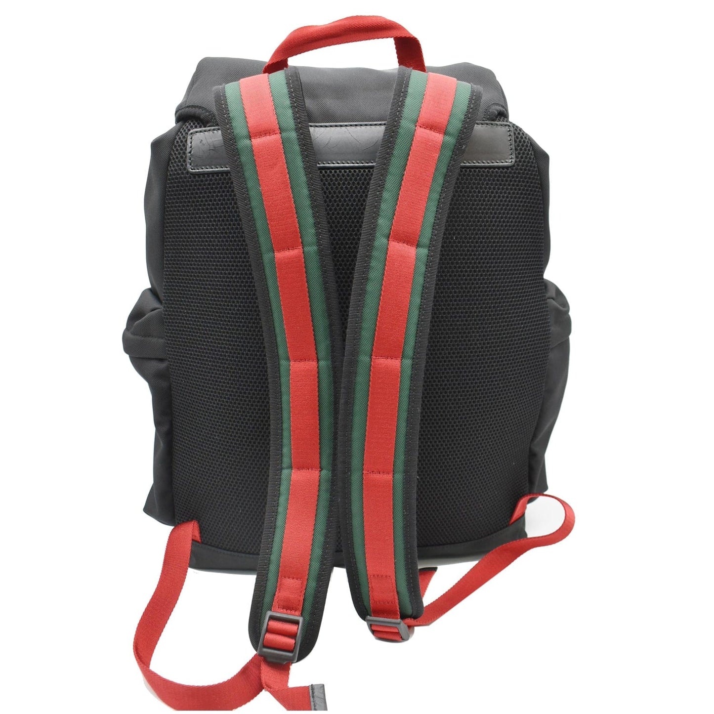 Gucci Techno Fabric Backpack Bag Canvas Black