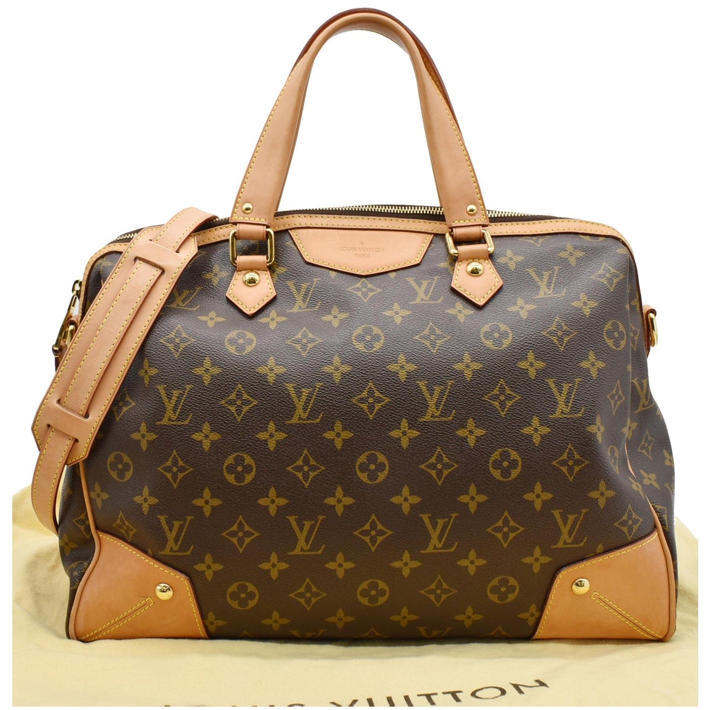 Louis Retiro Gm Shoulder Bag Canvas Monogram