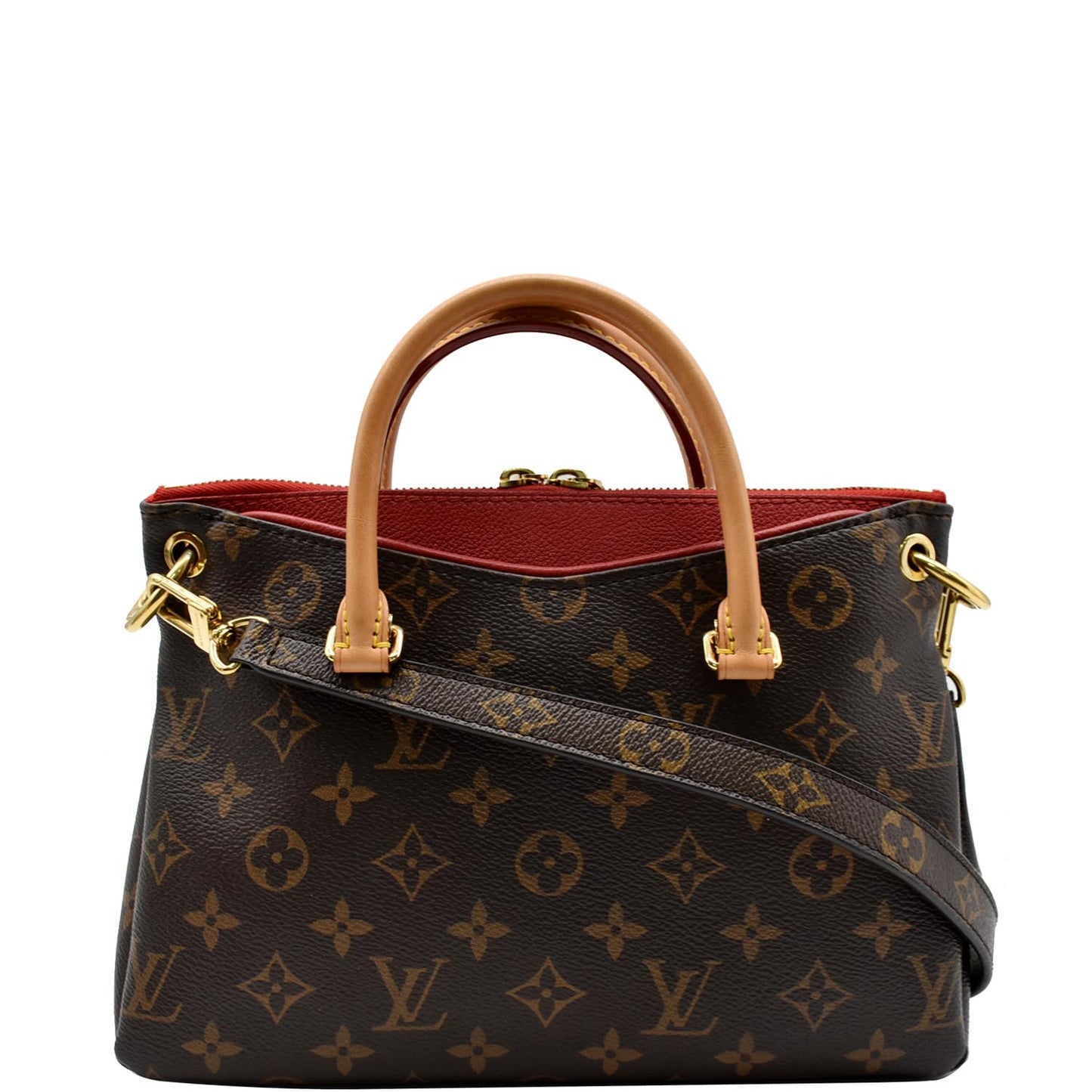 Louis Pallas Bb Satchel Crossbody Bag Canvas Monogram