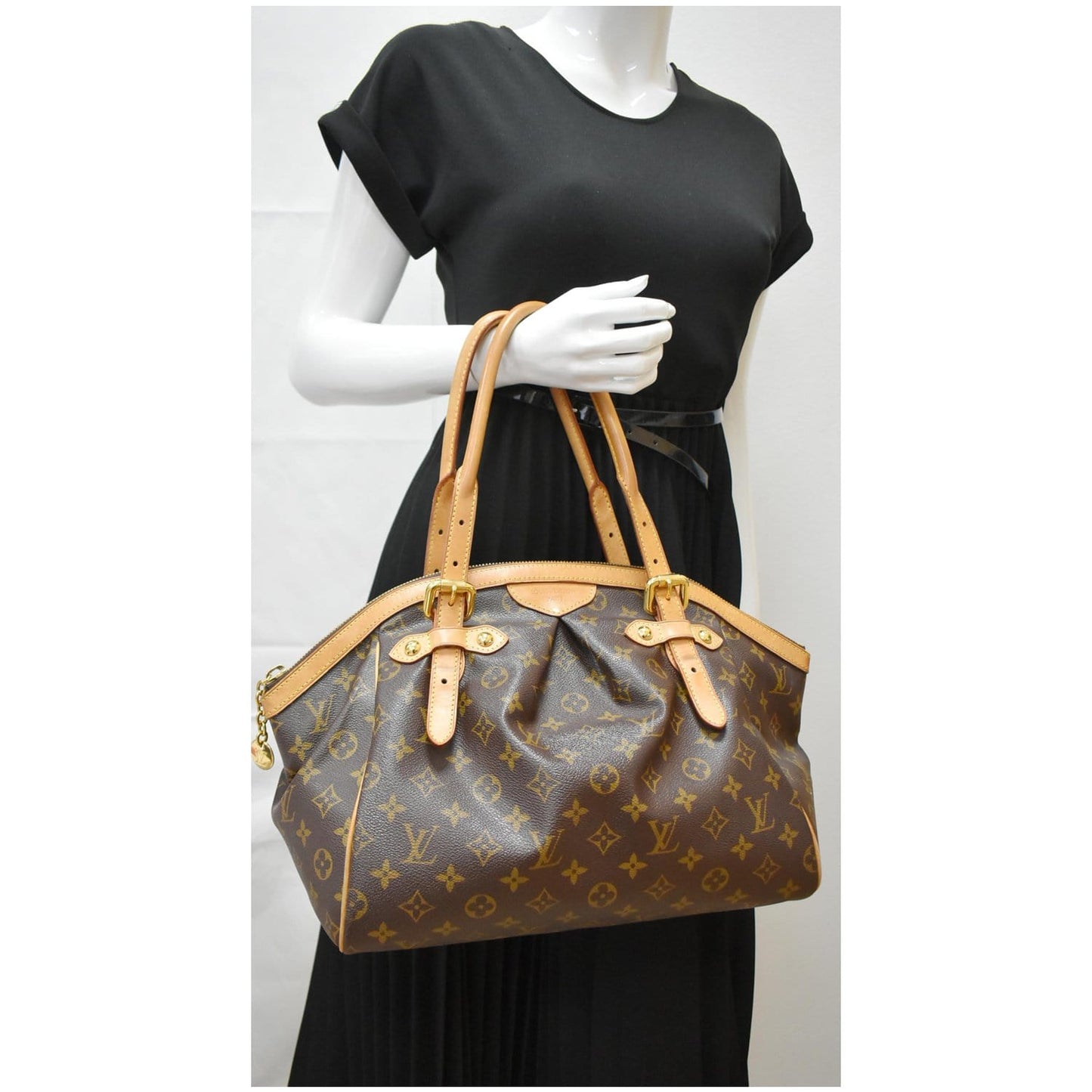 Louis Tivoli Gm Shoulder Bag Hot Deals Canvas Monogram
