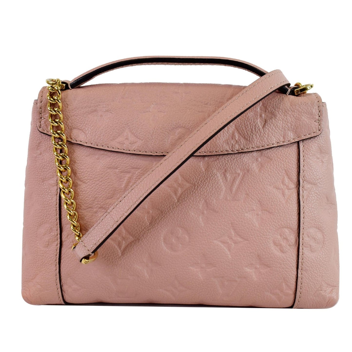 Louis Blanche Bb Empreinte Shoulder Bag Rose Leather