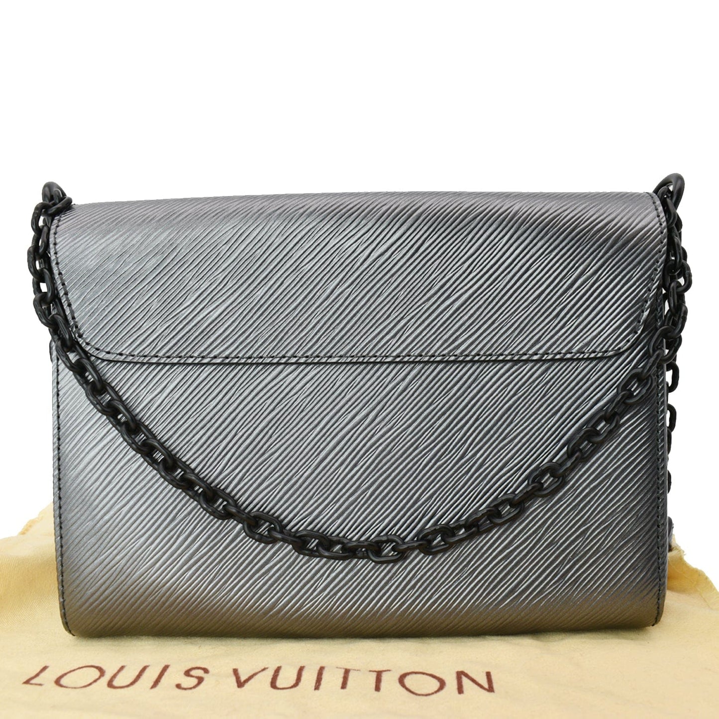 Louis Twist Mm Epi New Rep Shoulder Leather Silver Shoulder Bag