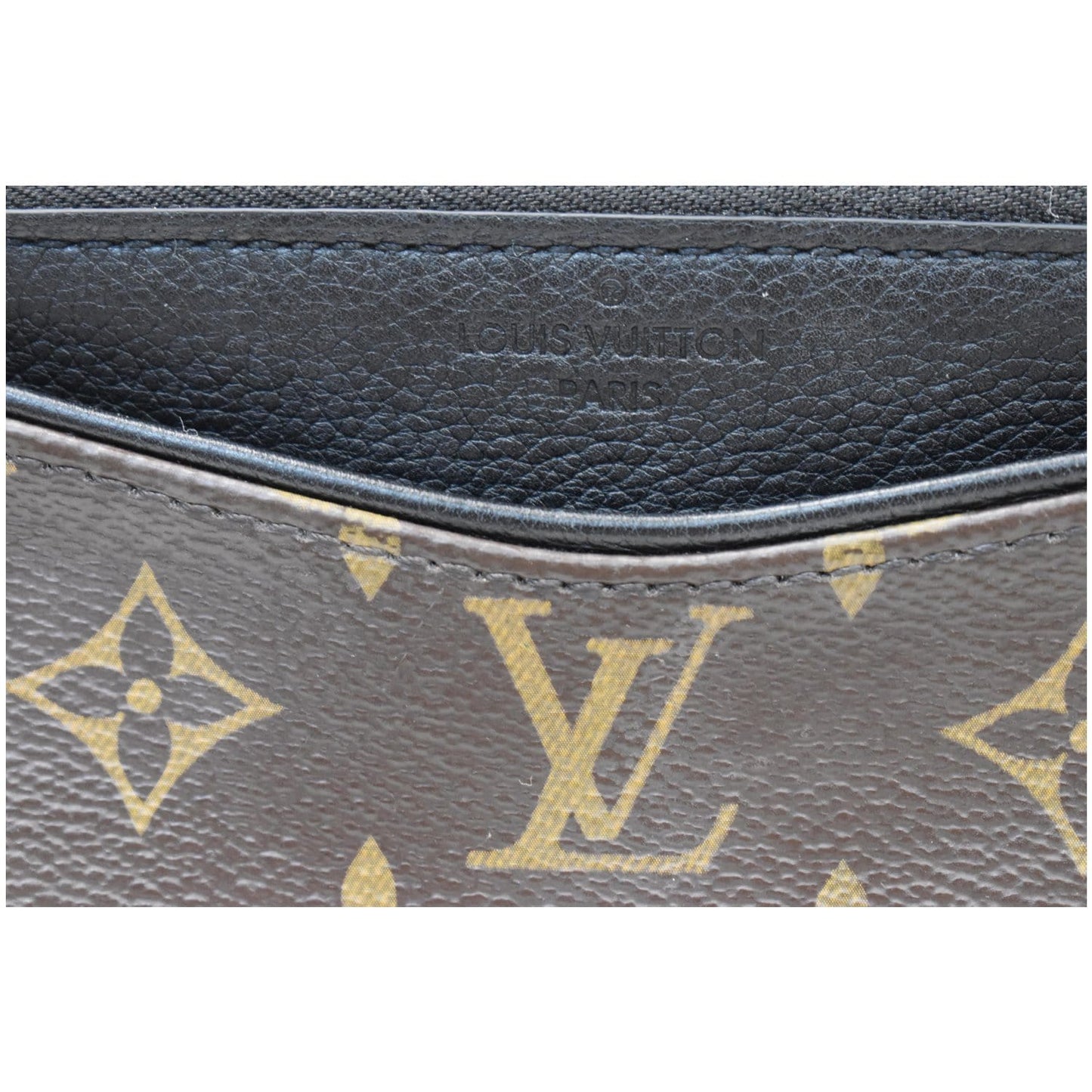 Louis Pallas Beauty Case Cosmetic Bag Canvas Monogram Clutch Bag