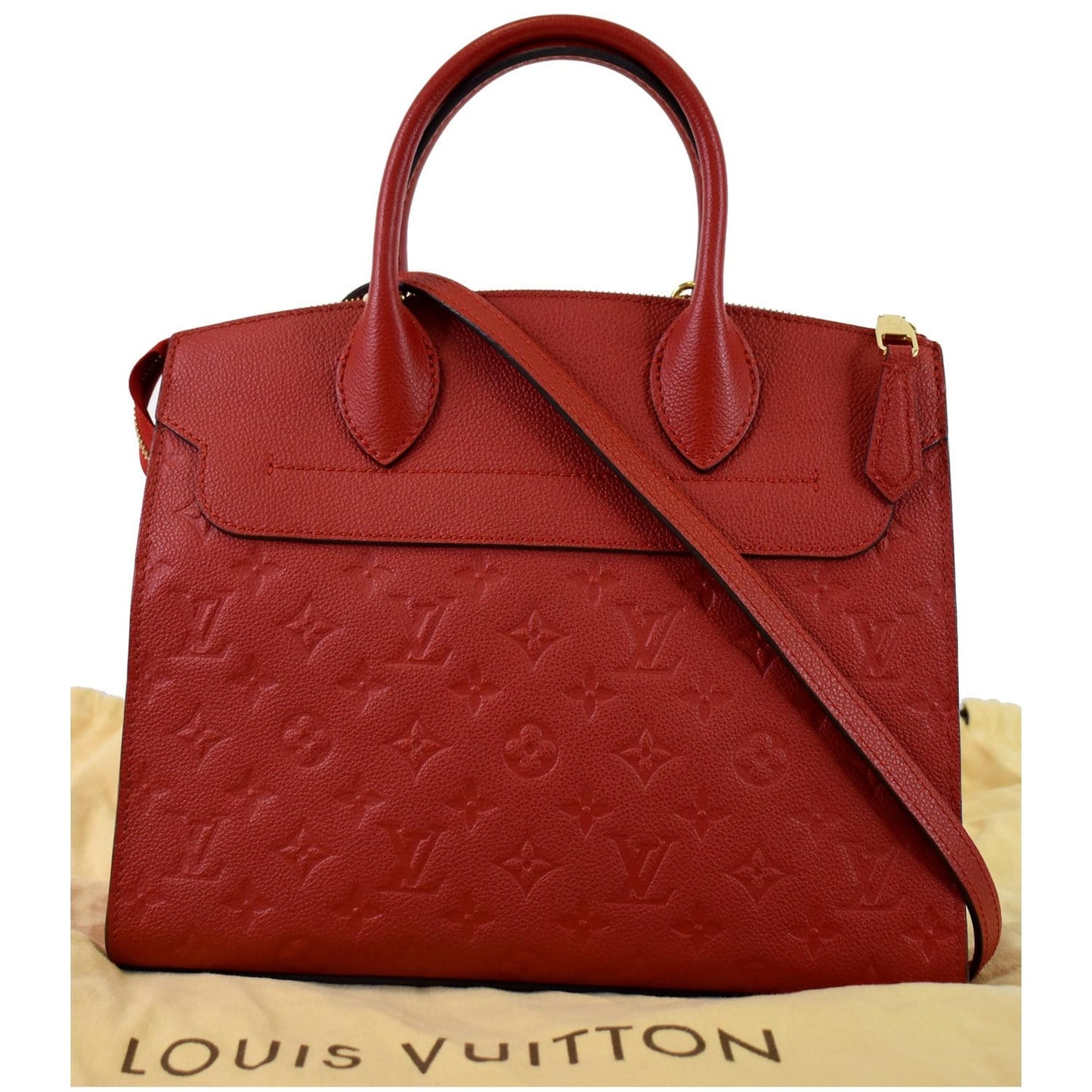 Louis Pont Neuf Empreinte Shoulder Bag Leather Monogram