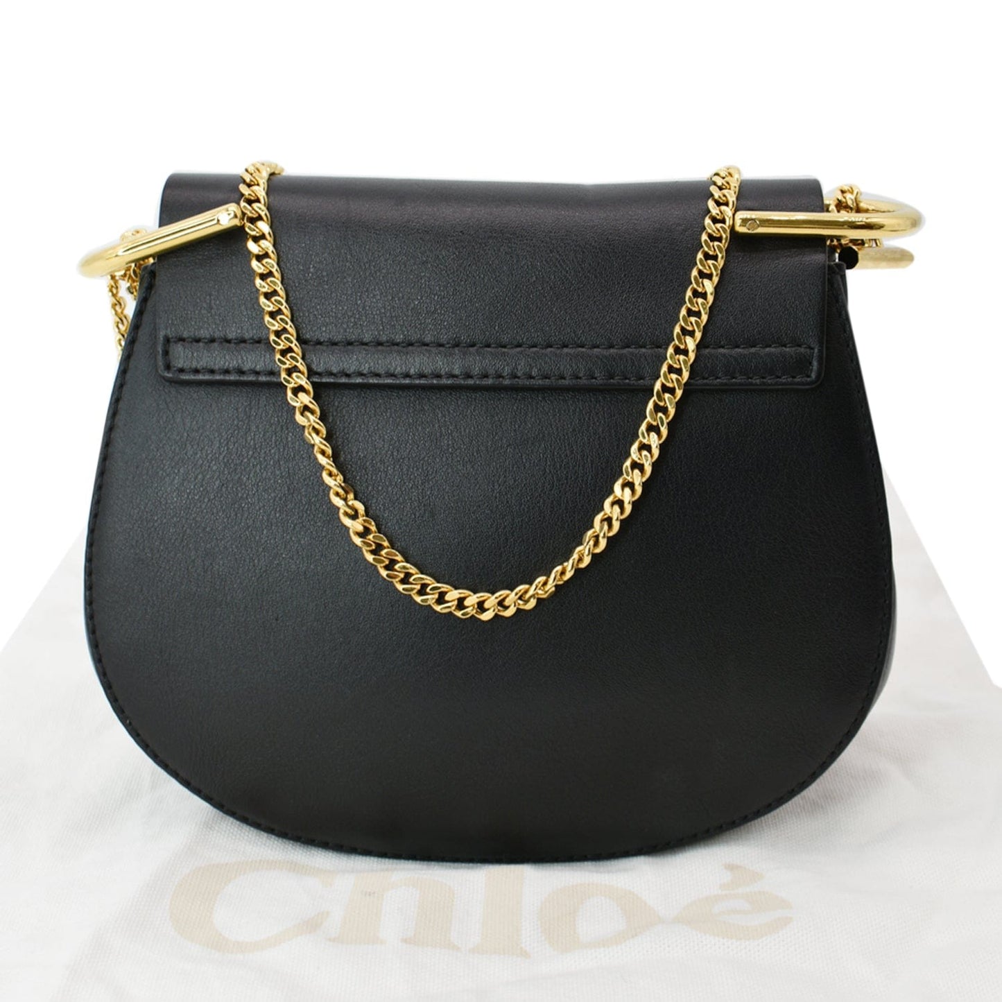 Chloe Mini Drew Crossbody Bag Leather Suede