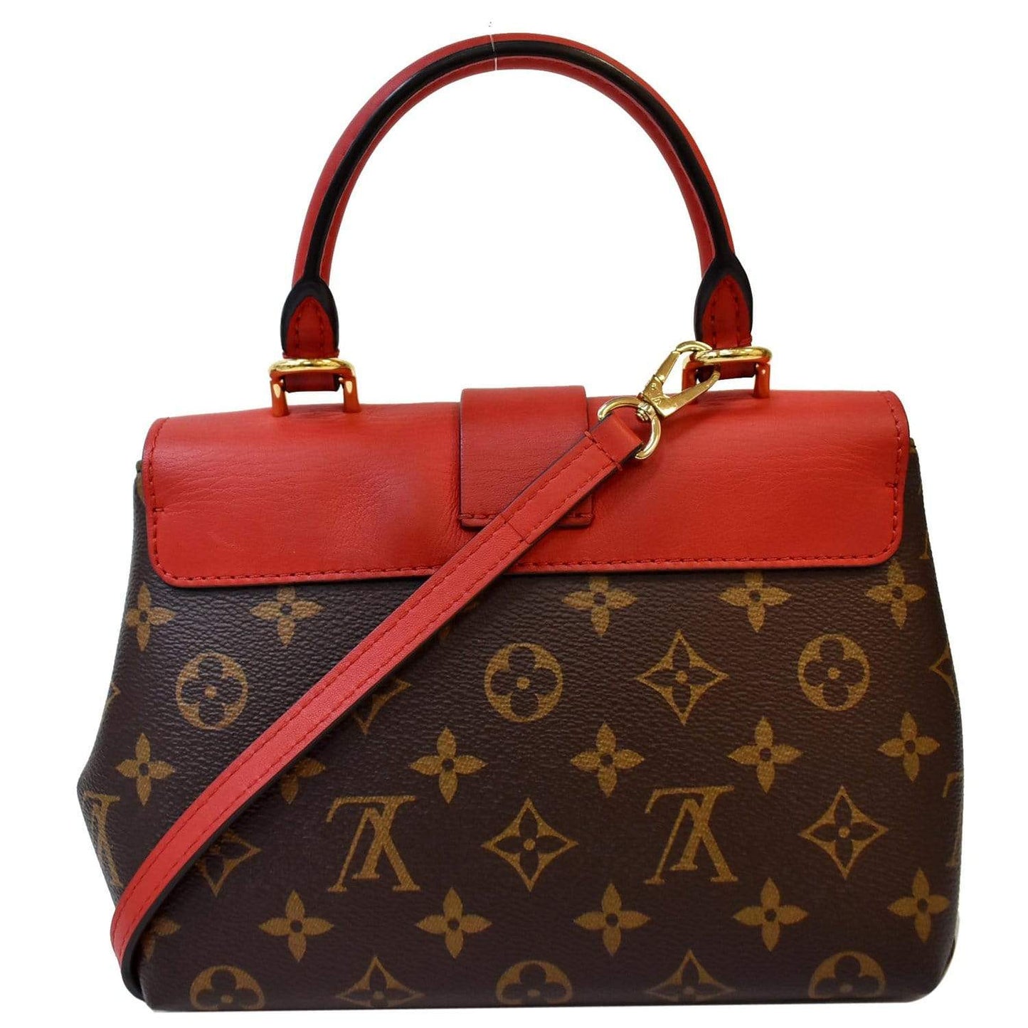 Louis Locky Bb Crossbody Bag Canvas Monogram Bag Red