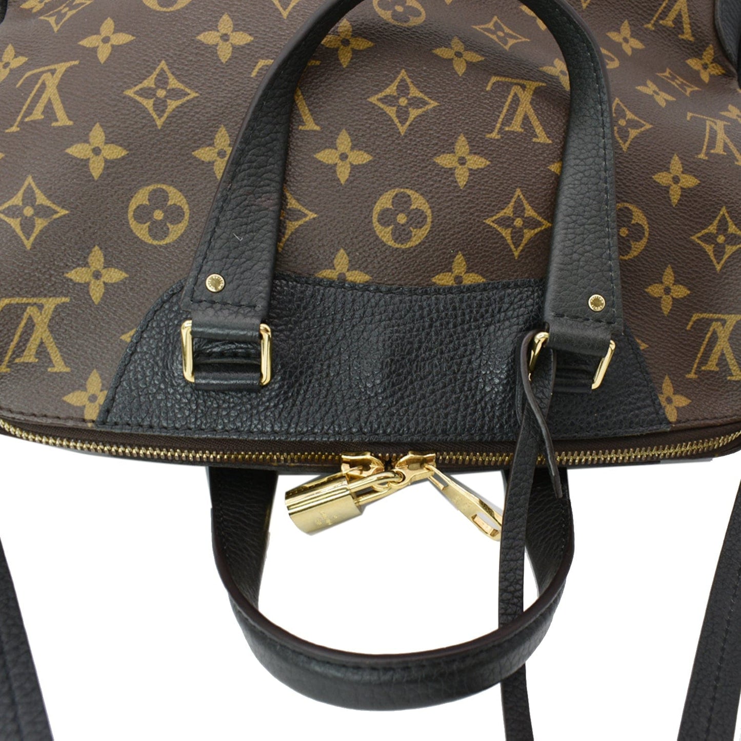 Louis Retiro Nm Shoulder Bag Noir Off Canvas Monogram
