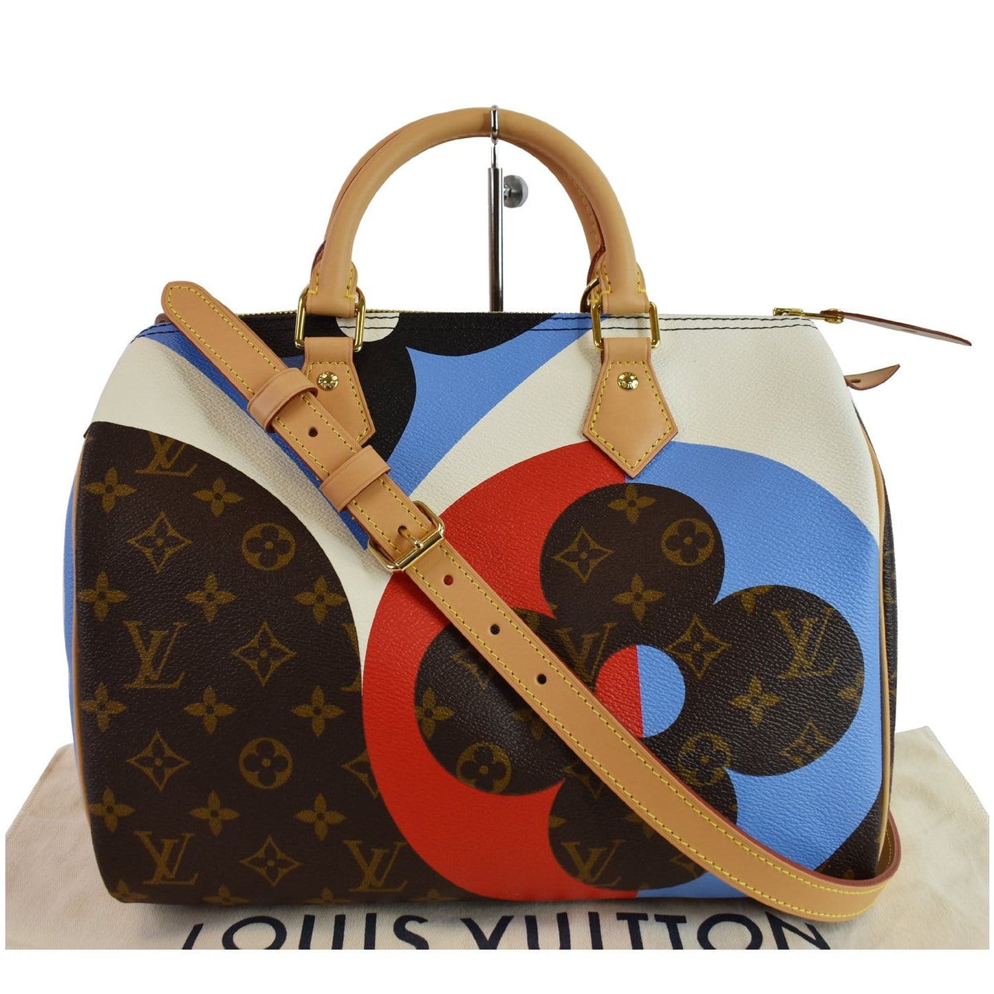 Louis Game On Speedy Bandouliere Shoulder Bag Canvas Monogram