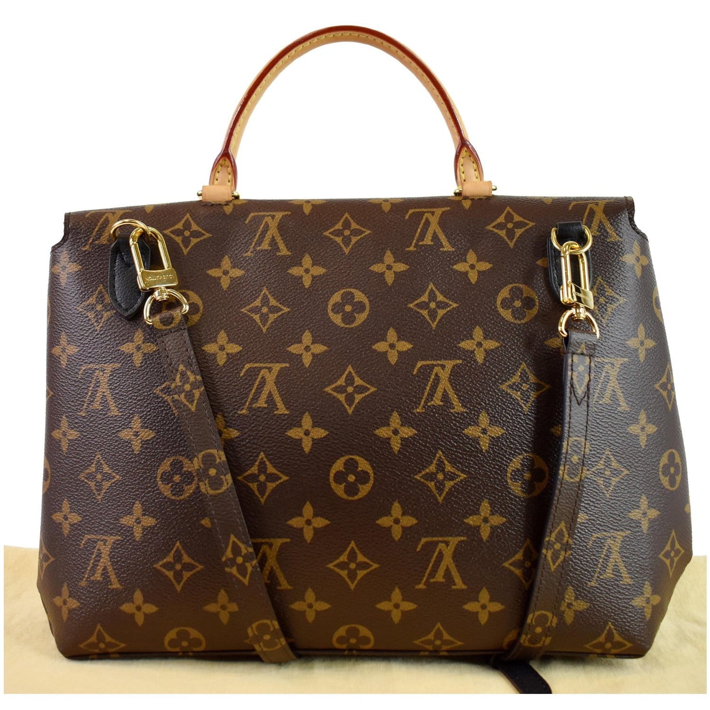 Louis Marignan Messenger Shoulder Bag Canvas Monogram
