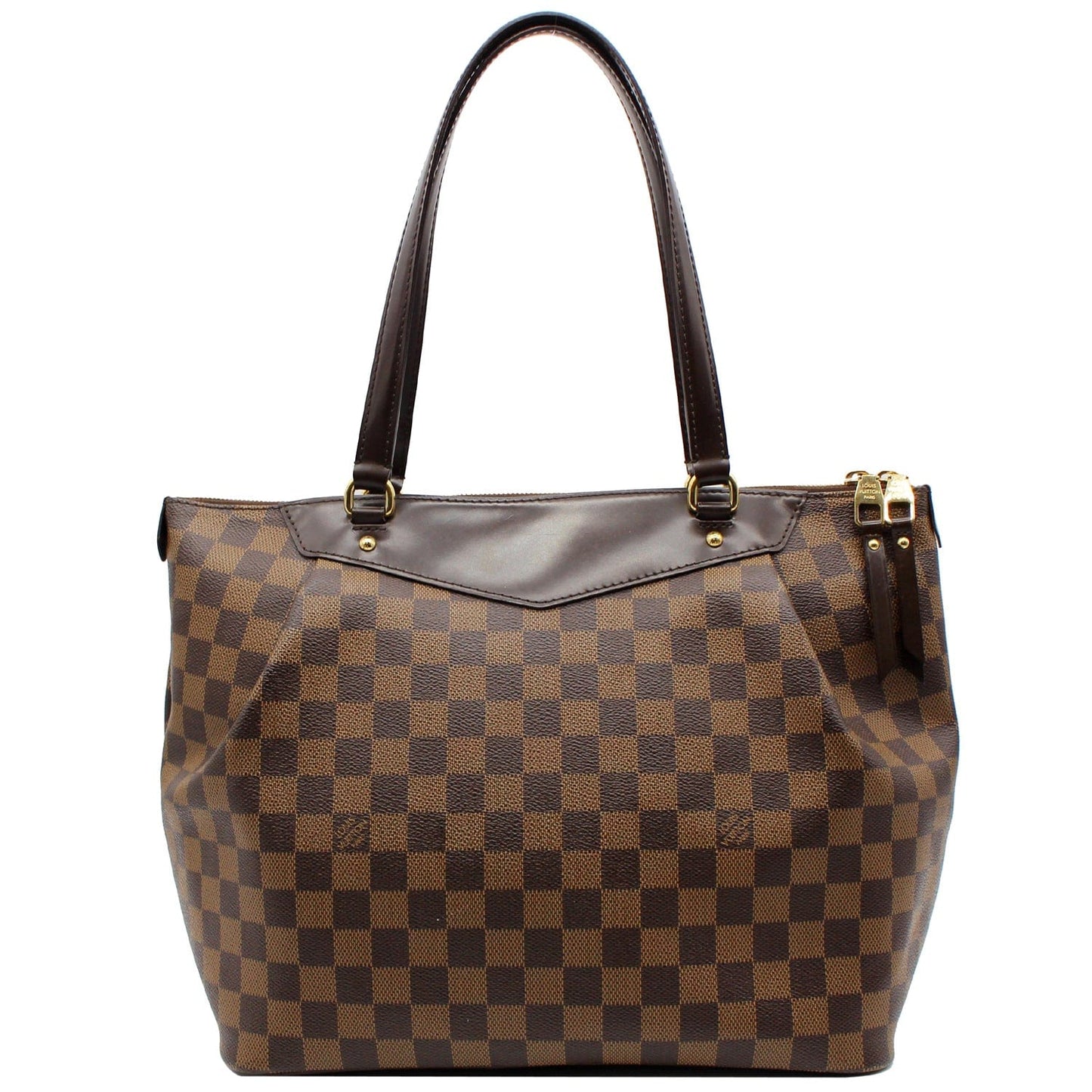 Louis Westminster Gm Damier Ebene Tote Shoulder Brown Shoulder Bag