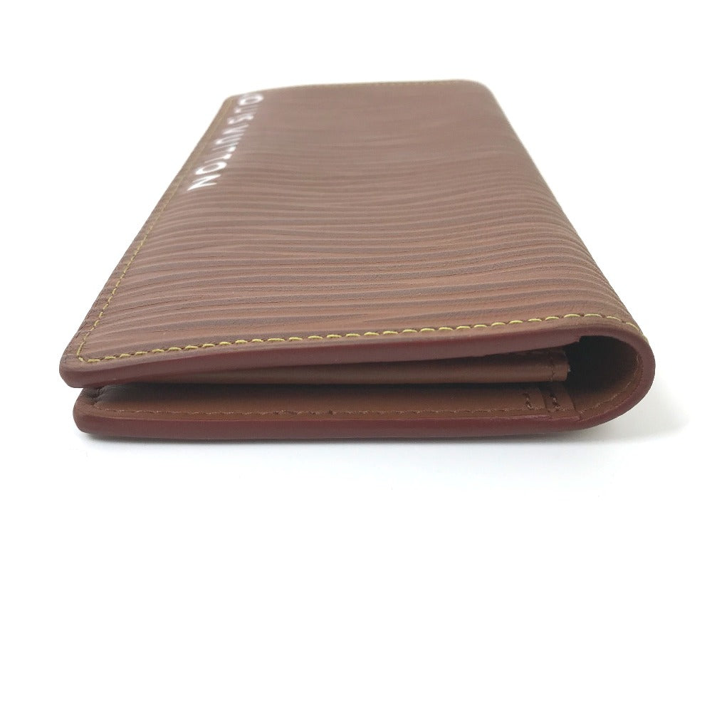 Louis Vuitton Long Purse M82631 Epi Leather Brown Wallet Case