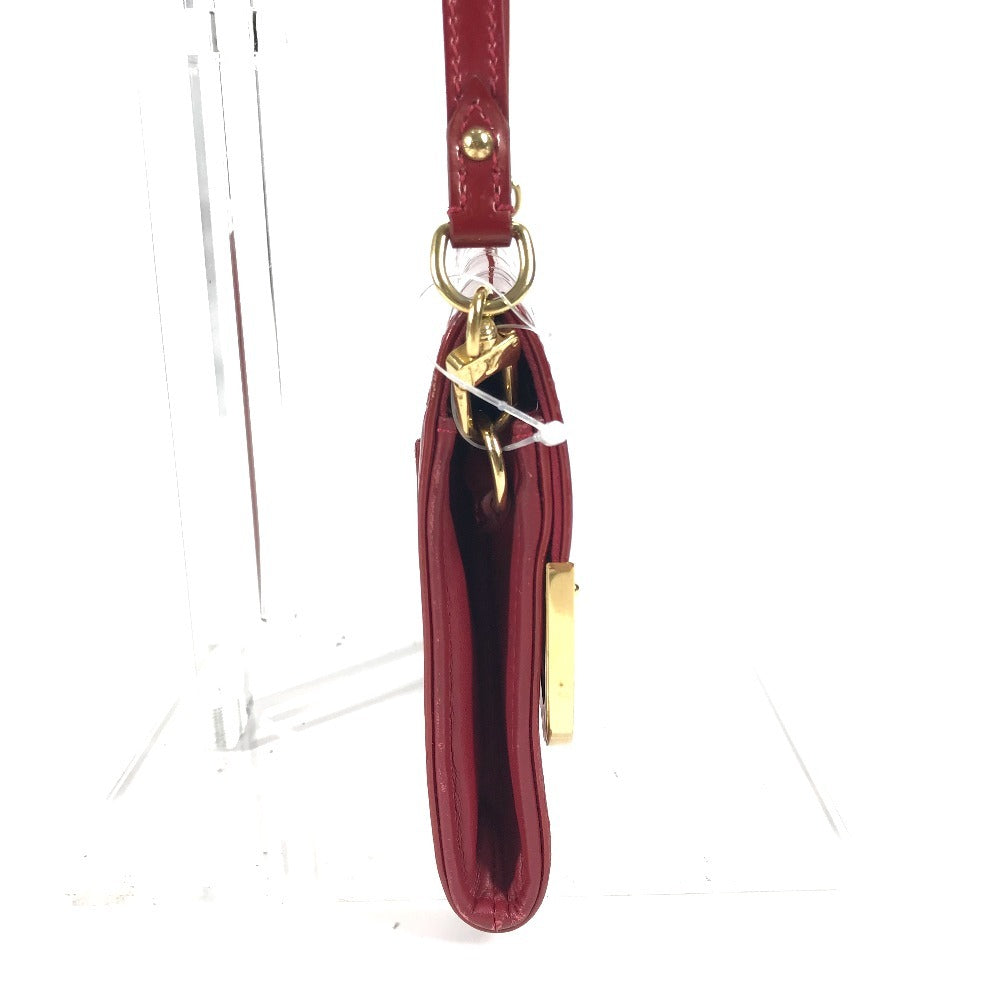 Louis Vuitton M91550 Vernis Rossmore MM Monogram Canvas Red Shoulder Bag
