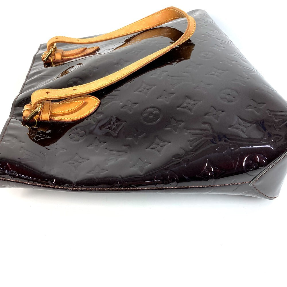 Louis Vuitton M91994 Vernis purple Vernis Brentwood Monogram Canvas Shoulder Bag