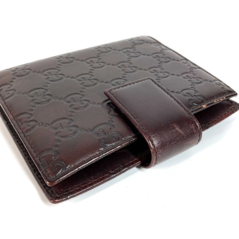 Gucci Notebook cover Sima Guccisima GG Leather Brown Handbag