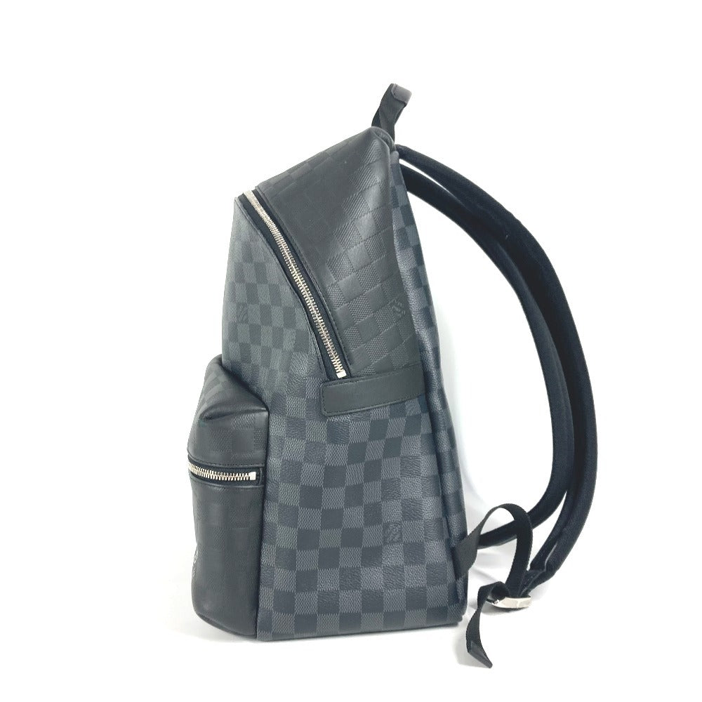 Louis Vuitton Backpack N40436 Damier Infini Damier Leather Canvas Black