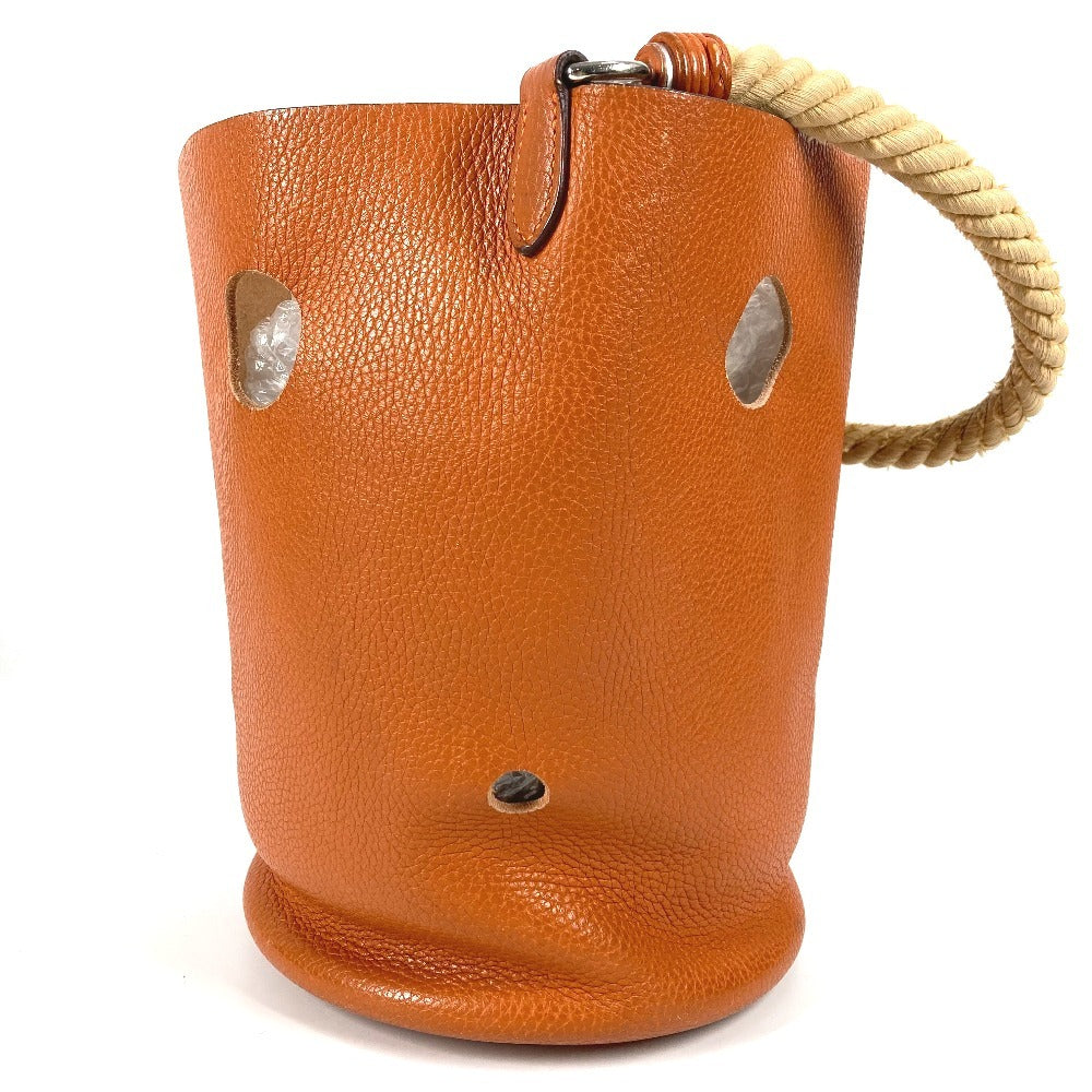 Hermes Shoulder Bag Taurillon Clemence Shoulder Bag Manjowar Mm Orange