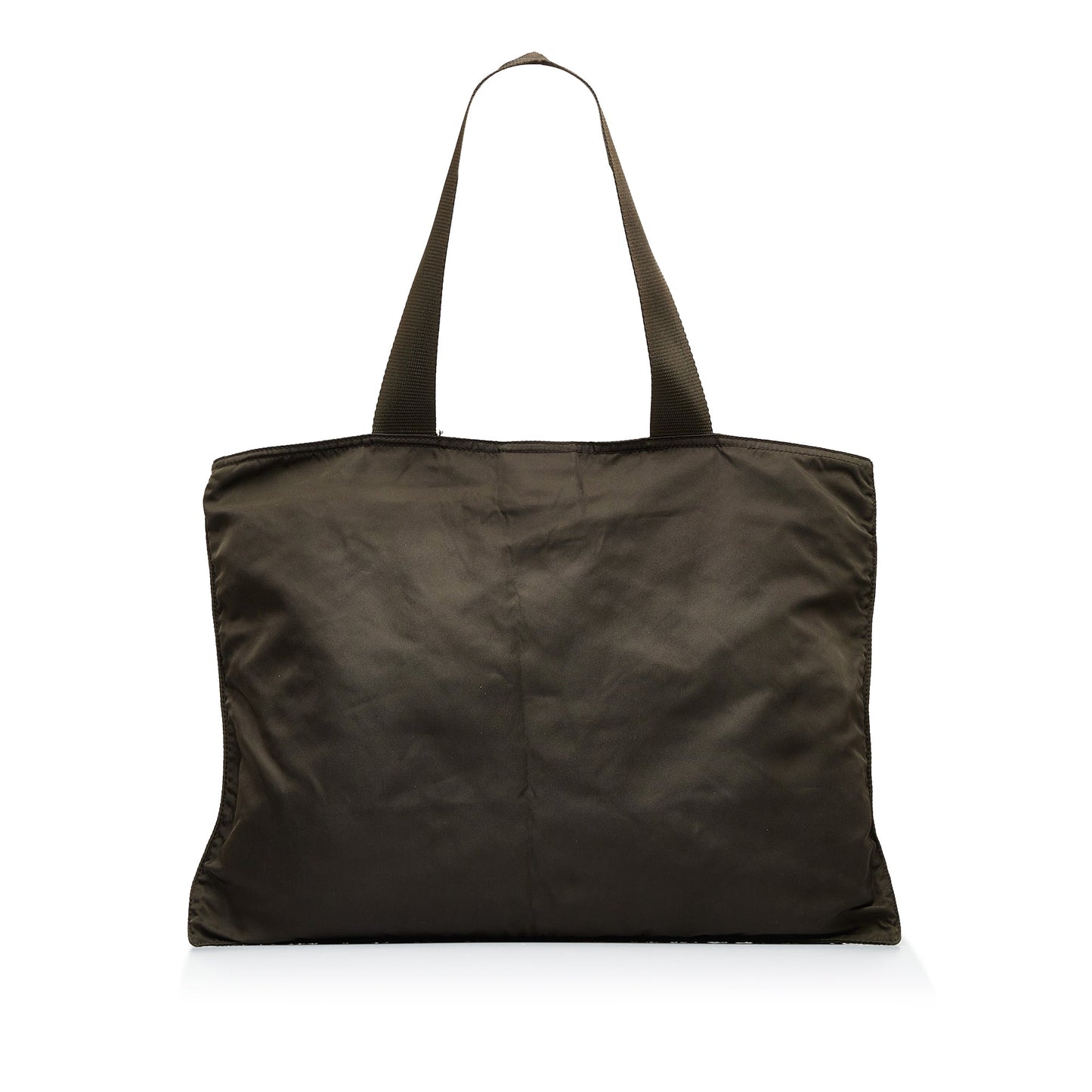 Prada Tessuto Tote Bag Brown