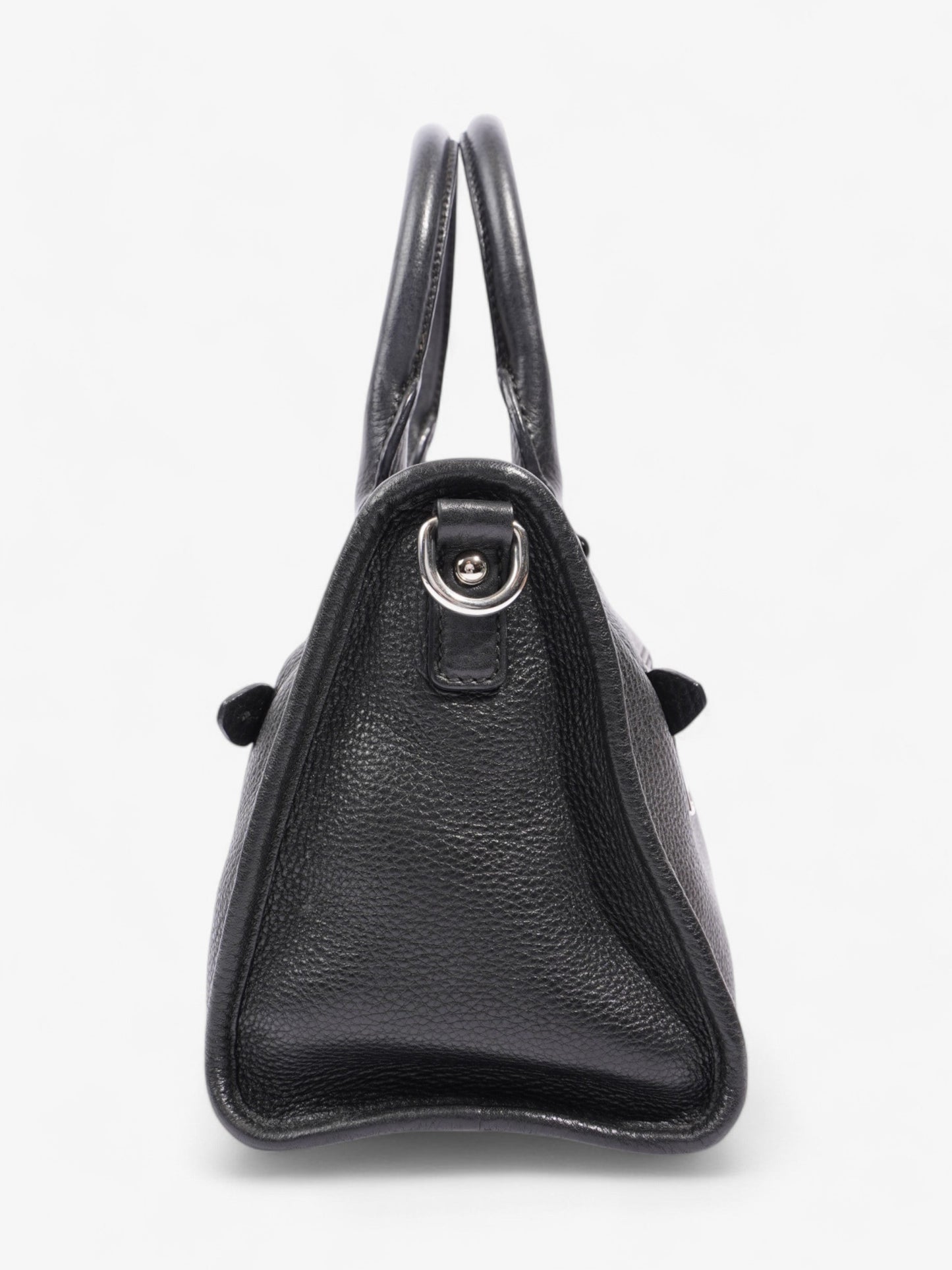 Prada Tote Leather Black Shoulder Bag