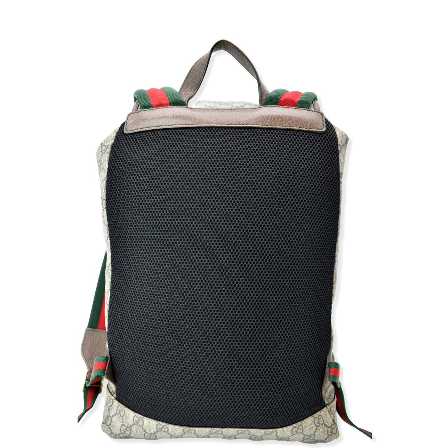 Gucci Soft Supreme Backpack Bag Canvas Beige