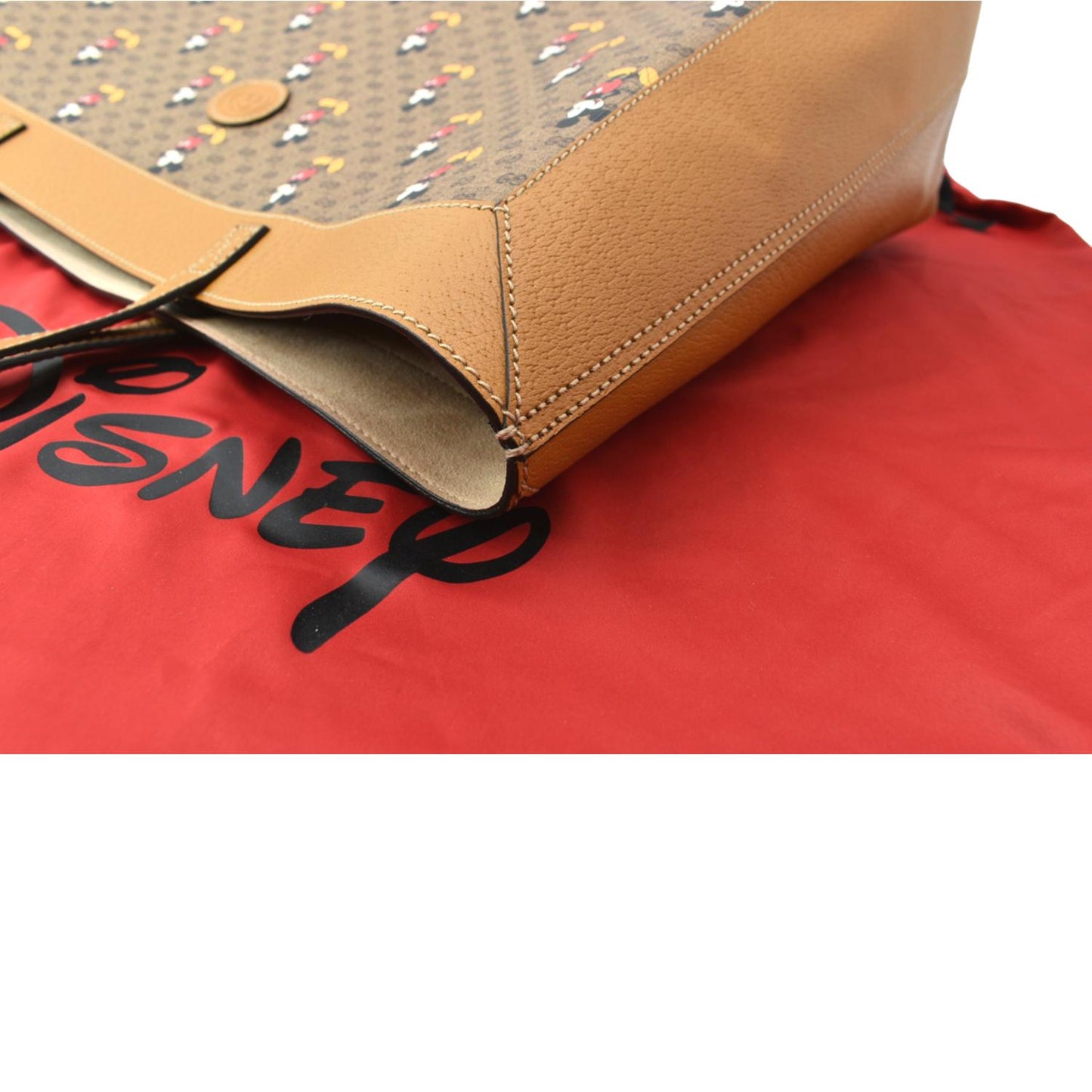 Gucci Disney Supreme Tote Bag Beige Medium Supreme Tote