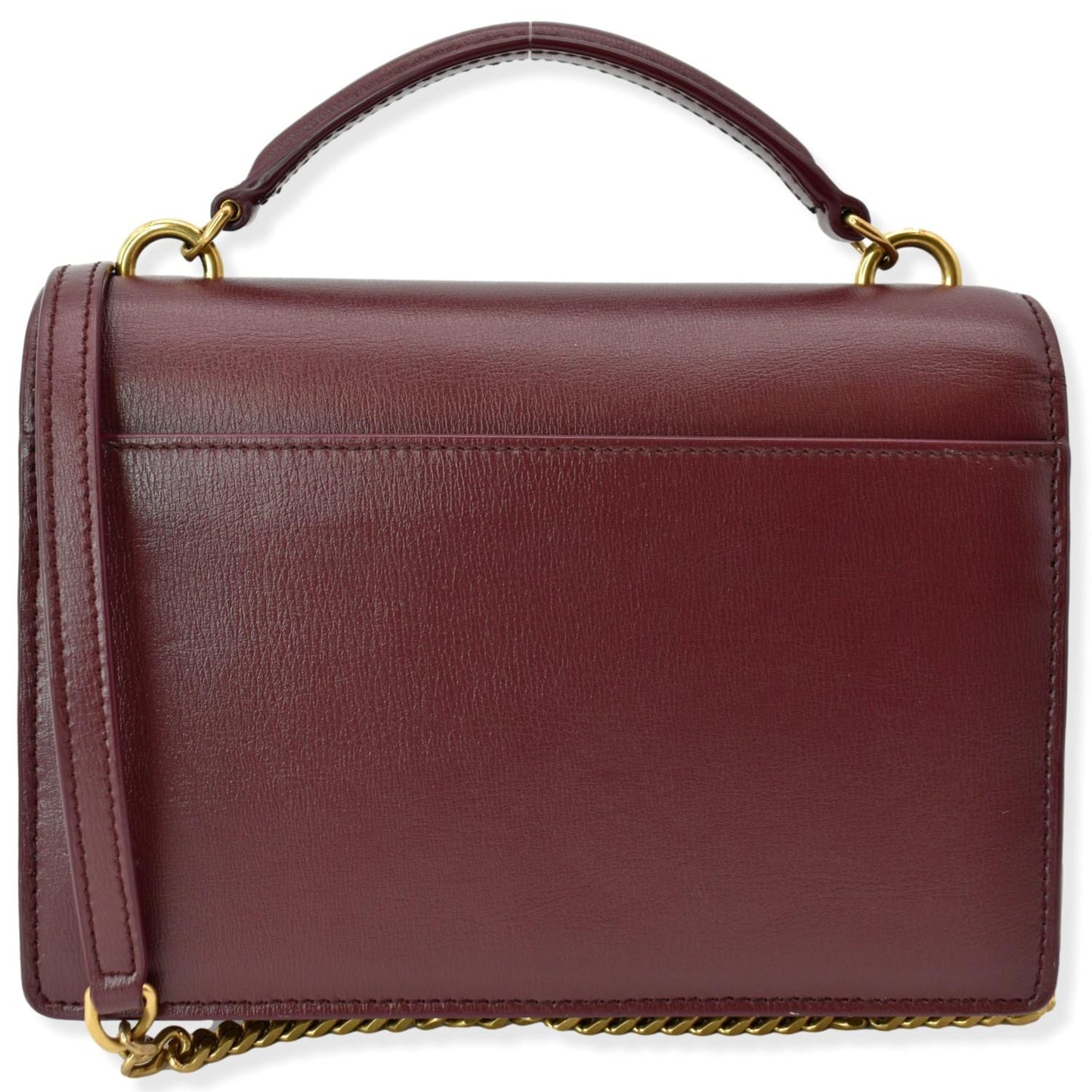 YSL Saint Laurent Saint Sunset Crossbody Bag Rouge Legion Leather Mini