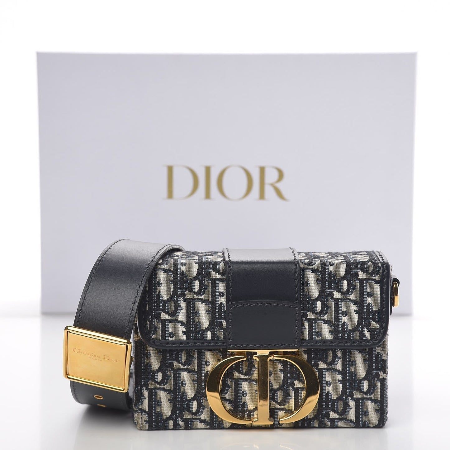 Dior Box Bag Blue Travel Bag