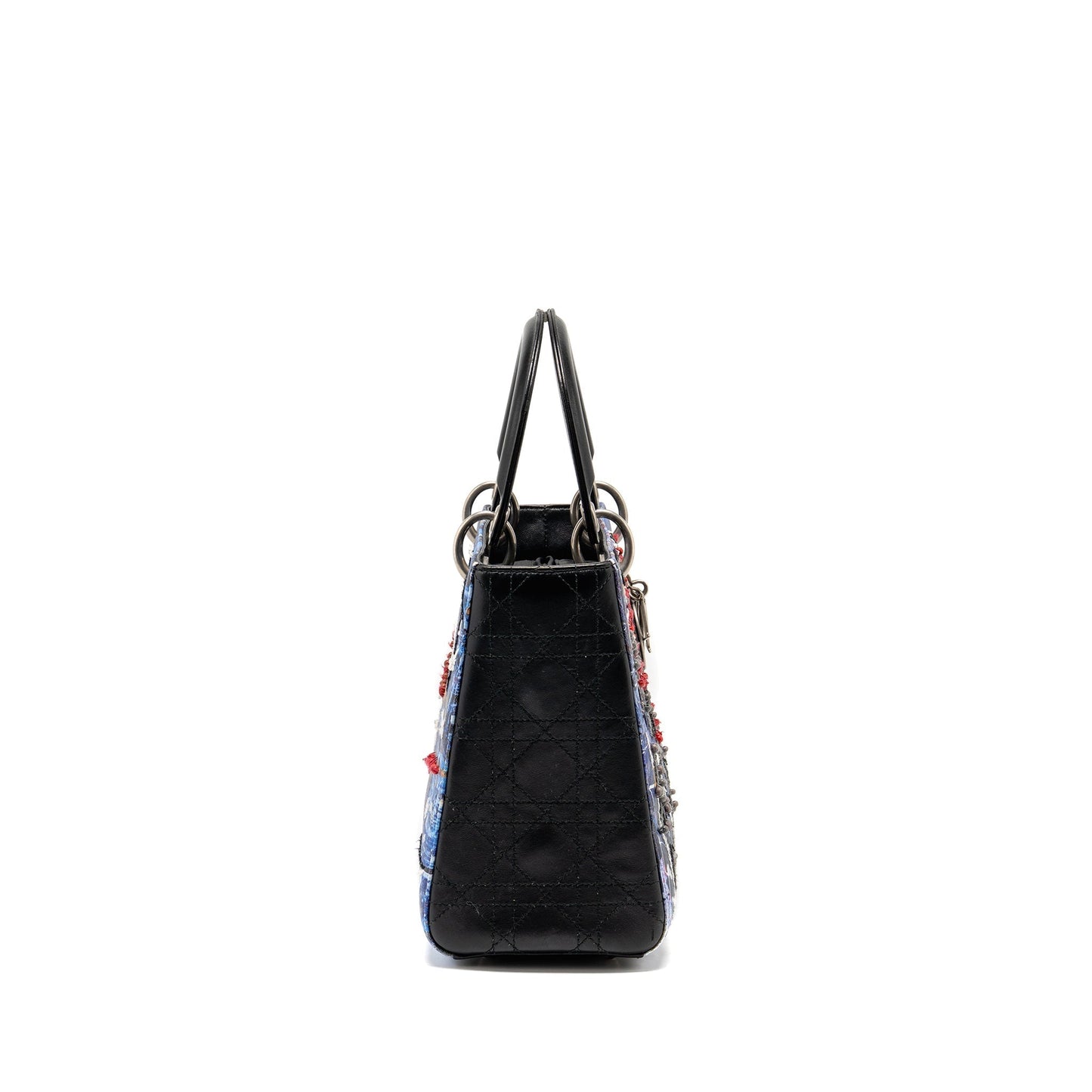 Dior Lady Art Purse Betty Mariani Limited Edition Leather Medium Travel Bag