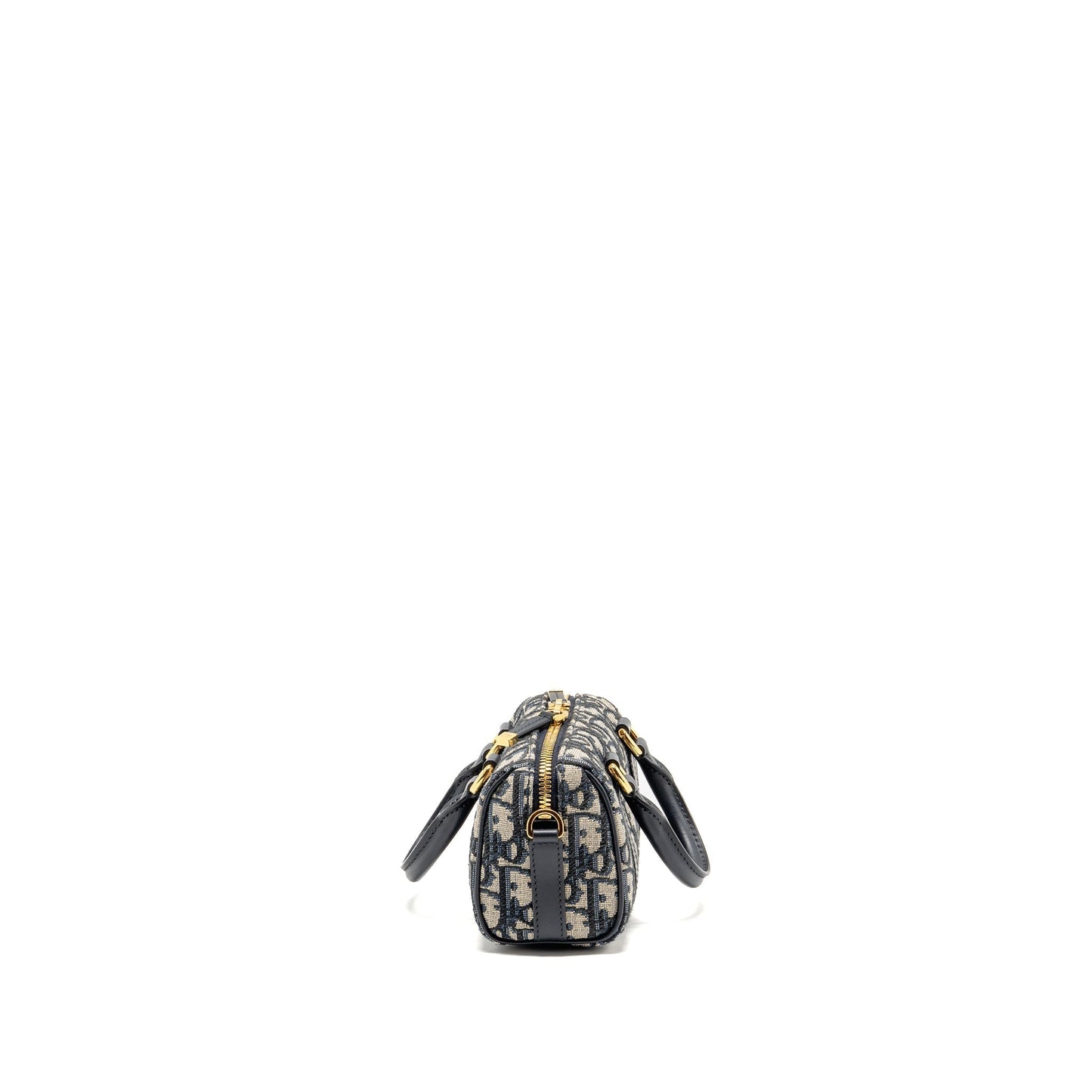 Dior Groove Purse Nano Oblique Handbag Canvas Blue Travel Bag