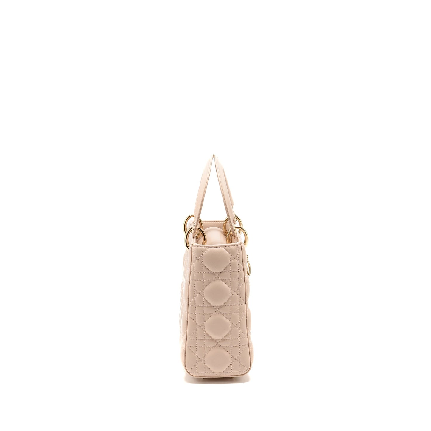 Dior My Lady Lambskin Light Handbag Pink Small Travel Bag