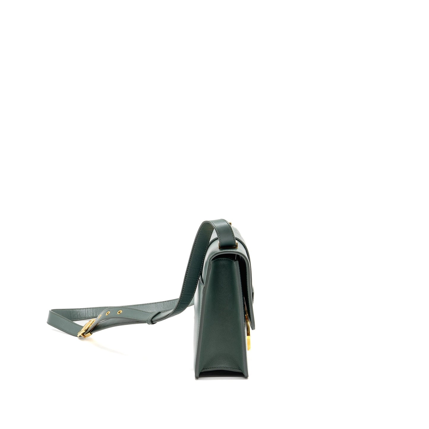 Dior Montaigne Purse Calfskin Handbag Green Medium Travel Bag Green Handbag